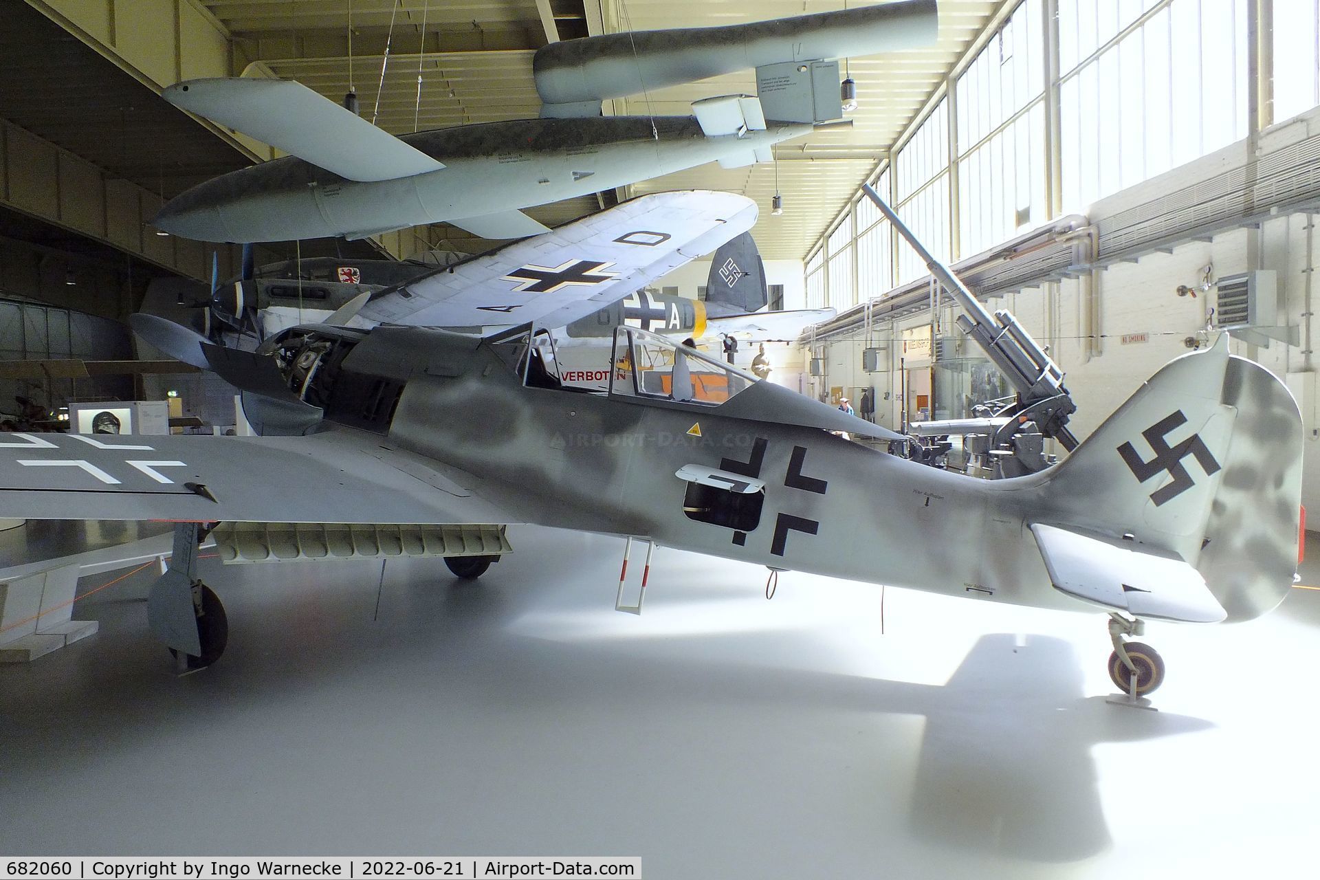682060, Focke-Wulf Fw-190A-8 C/N 682060, Focke-Wulf Fw 190A-8 at the MHM Berlin-Gatow (aka Luftwaffenmuseum, German Air Force Museum)