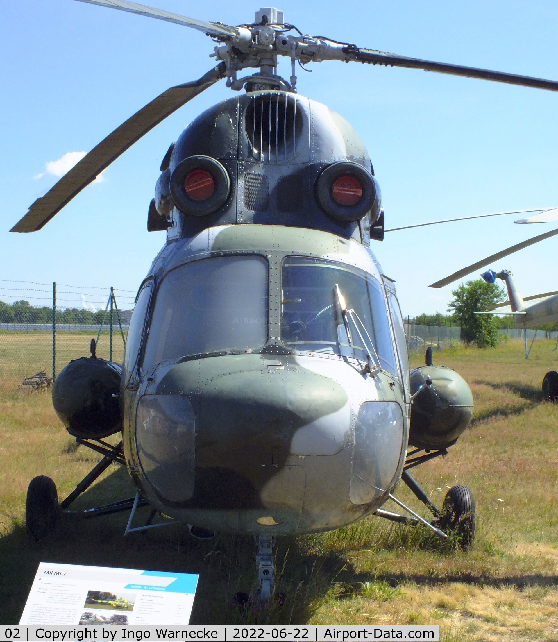 02, 1969 WSK-Swidnik Mi-2 Hoplite C/N 511019039, Mil (PZL-Swidnik) Mi-2 HOPLITE at the Flugplatzmuseum Cottbus (Cottbus airfield museum)