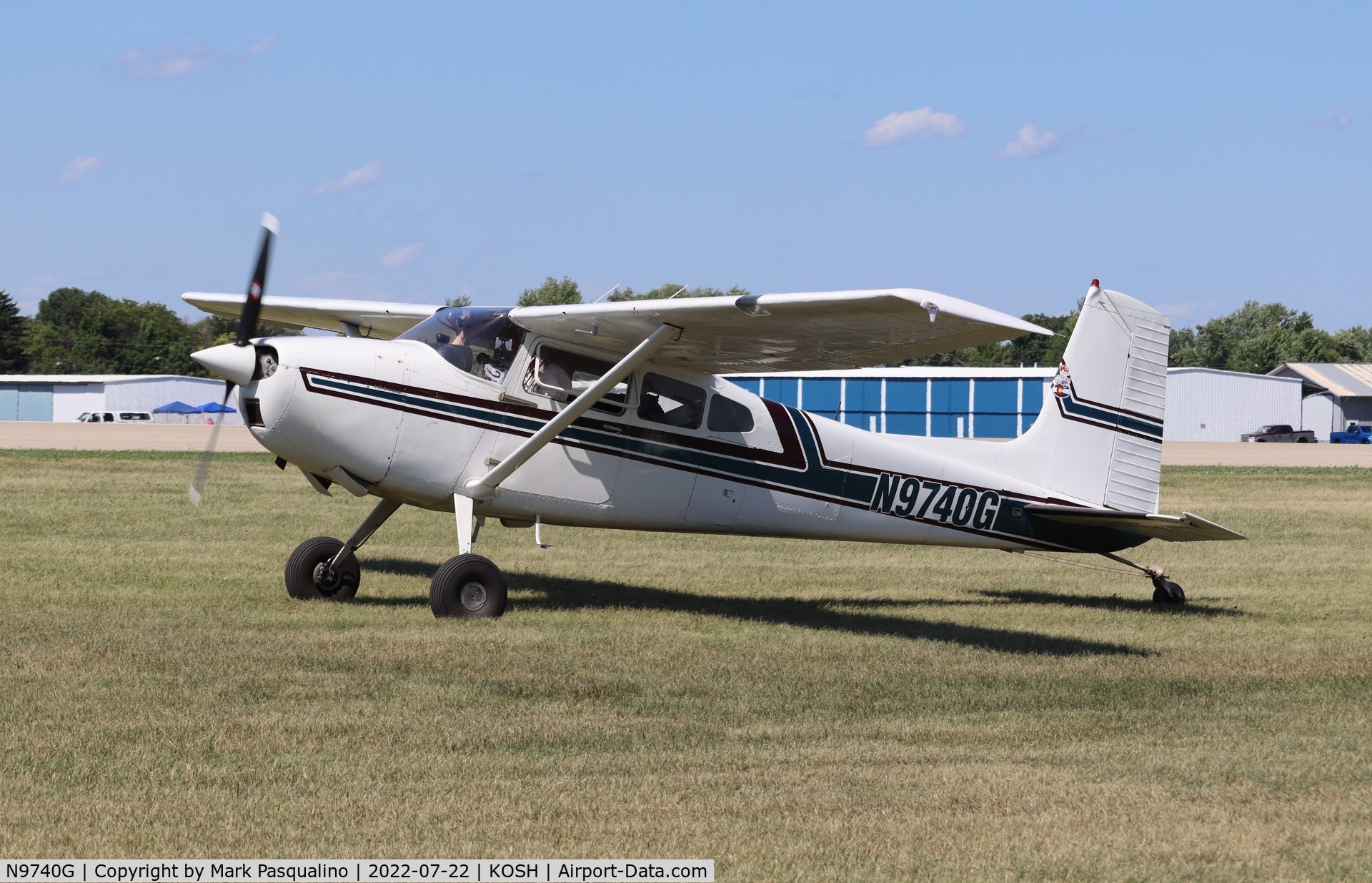 N9740G, 1972 Cessna 180H Skywagon C/N 18052240, Cessna 180H