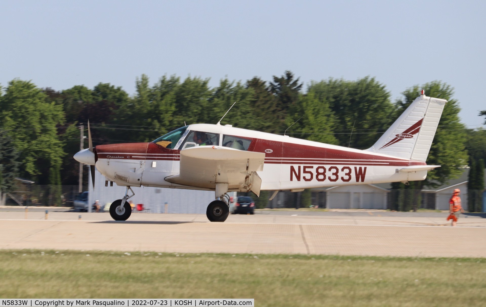 N5833W, 1965 Piper PA-28-160 Cherokee C/N 28-2159, Piper PA-28-160