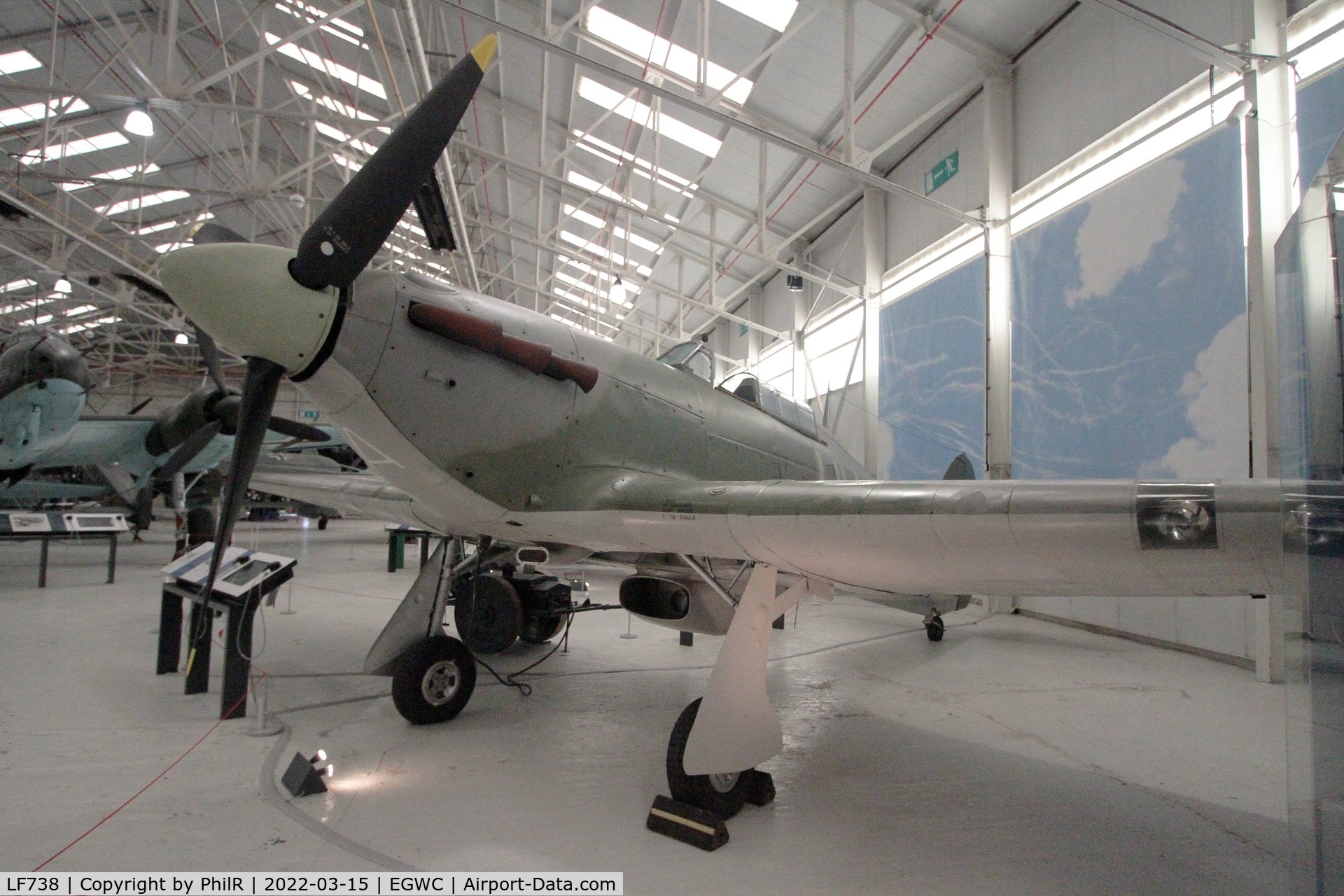 LF738, 1944 Hawker Hurricane IIC C/N Not found LF738, LF738 1944 Hawker Hurricane llCB Cosford Aerospace Museum