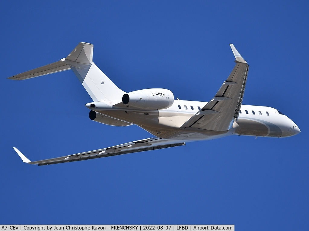 A7-CEV, 2013 Bombardier BD-700-1A10 Global 5000 C/N 9534, Qatar Executive QE537