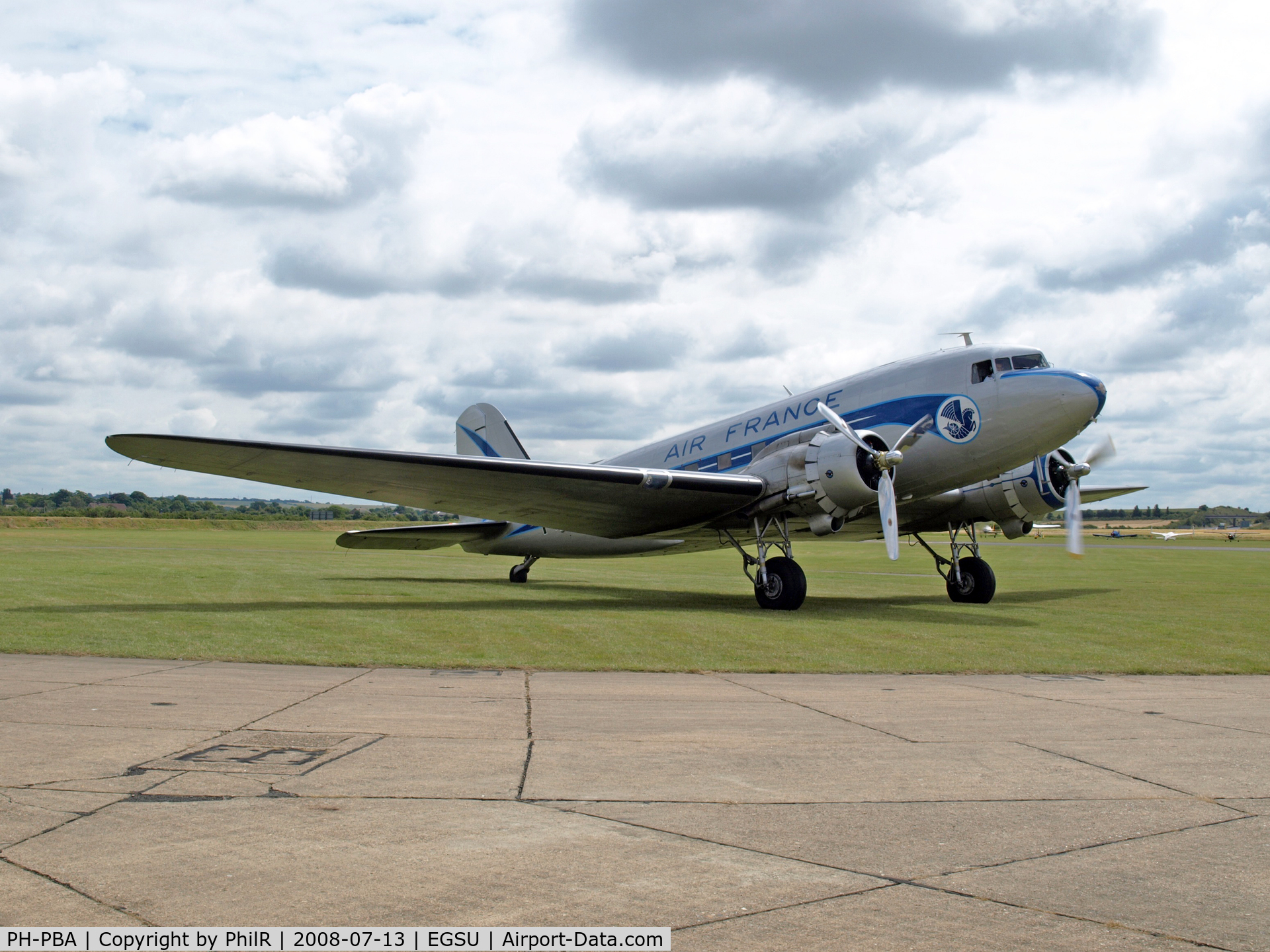 PH-PBA, 1943 Douglas DC-3C-S1C3G (C-47A-75-DL) C/N 19434, 1943 Douglas DC-3C PH-PBA Air France colours at Flying Legends