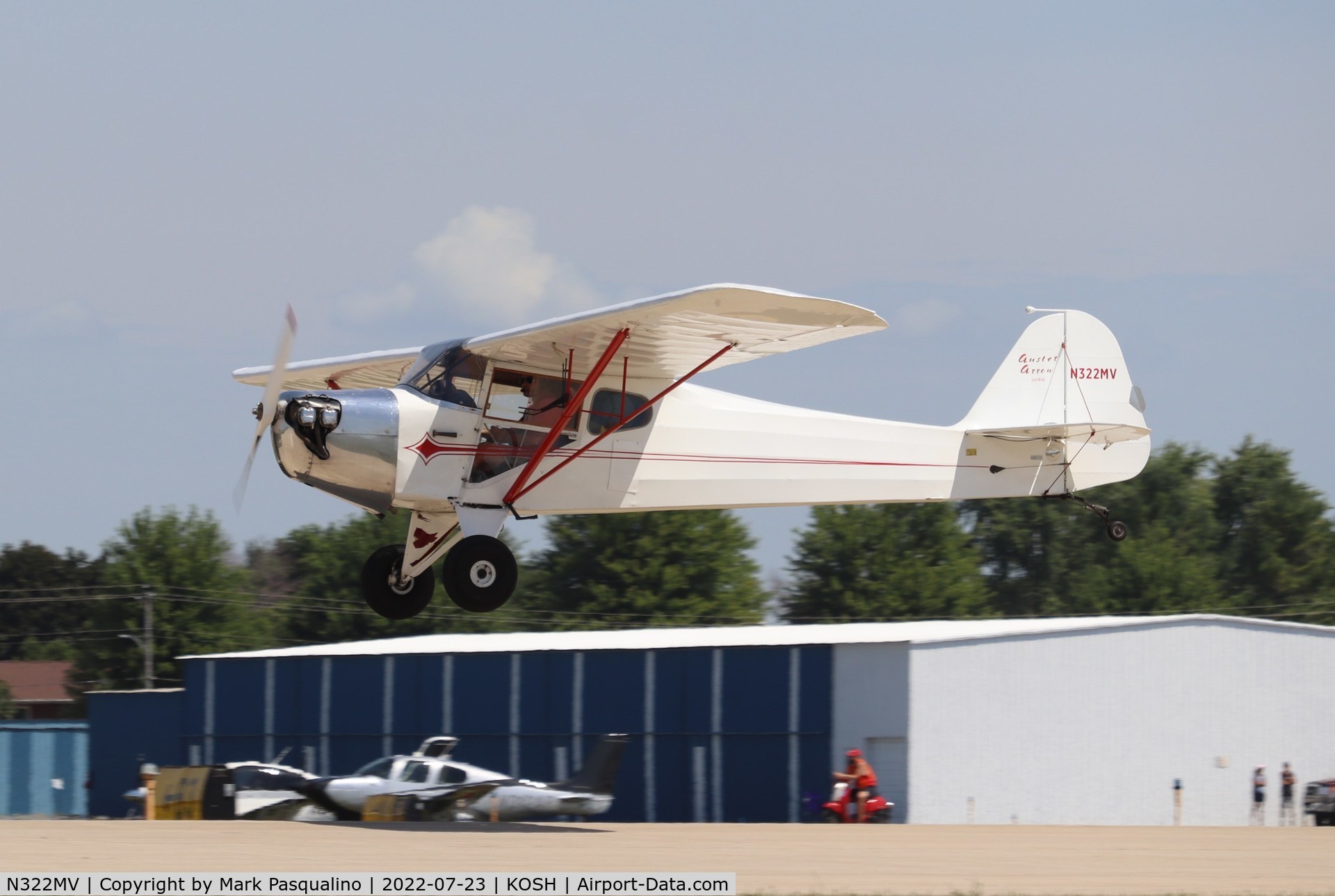 N322MV, 1947 Auster of England Arrow J2 C/N 2373, Auster Arrow J2