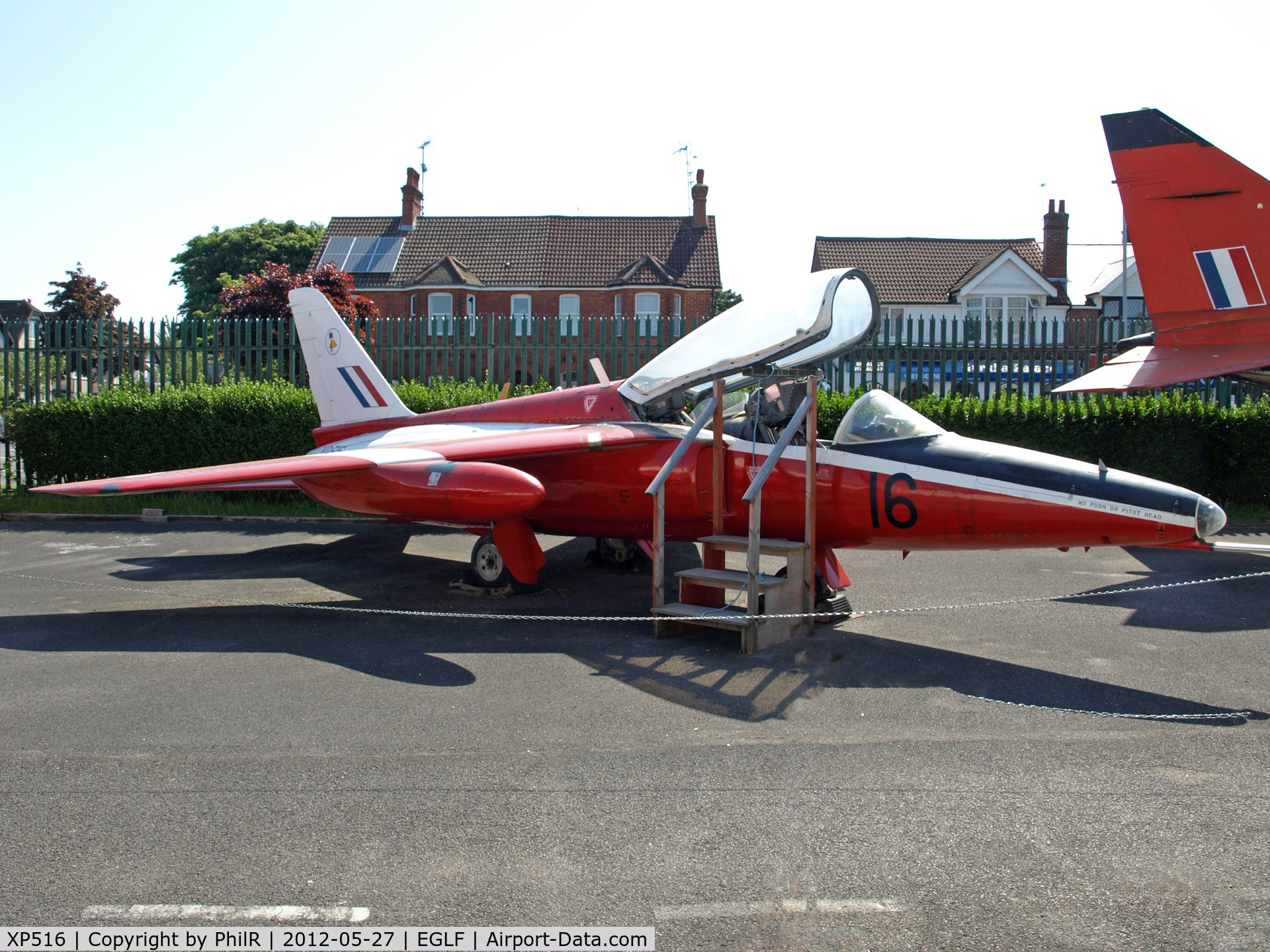 XP516, 1963 Hawker Siddeley Gnat T.1 C/N FL531, RAF Folland Gnat T1 XP516 FAST Farnborough