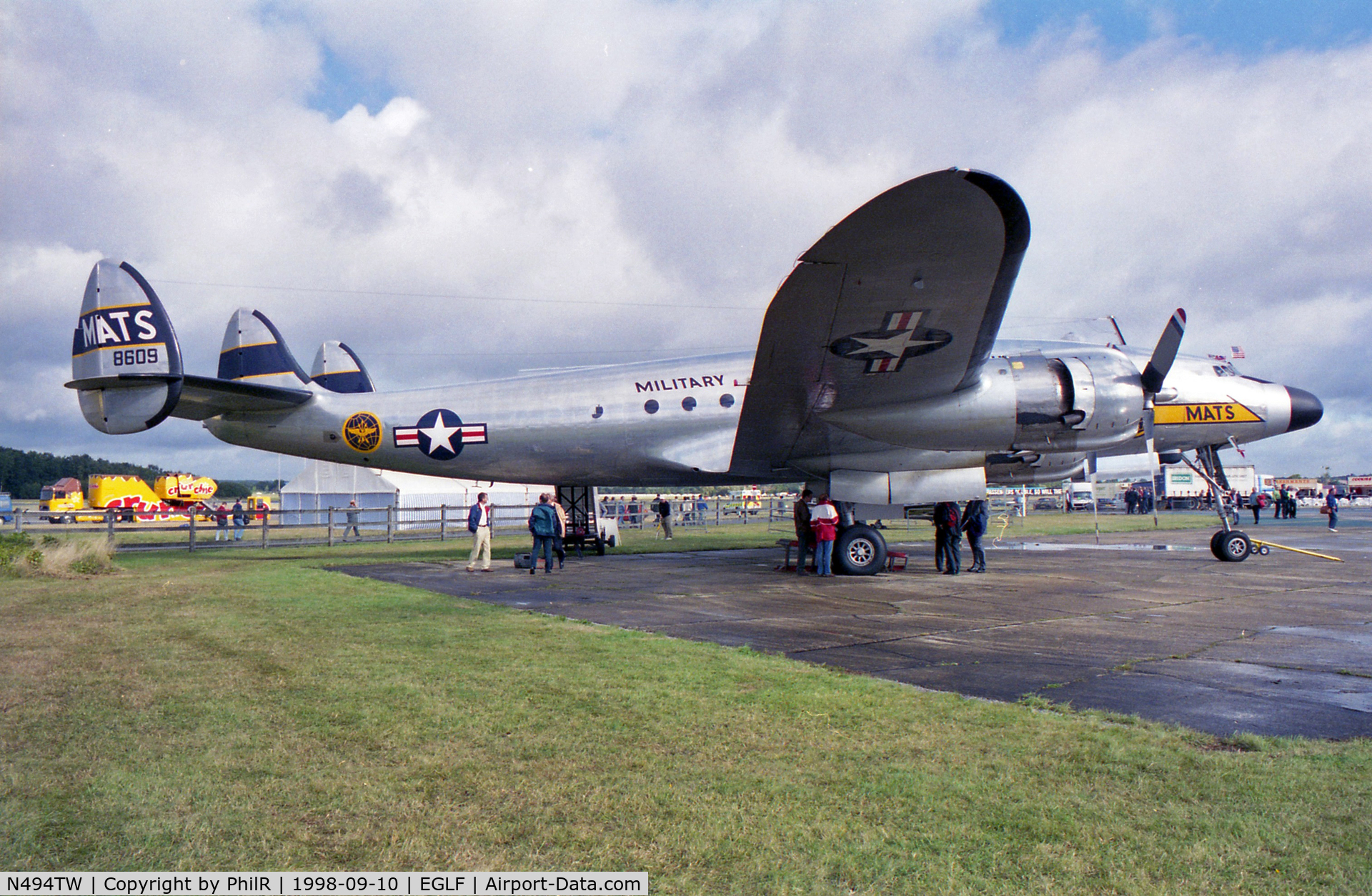 N494TW, 1948 Lockheed L-749A-79 Constellation C/N 2601, 1948 USAF MATS Lockheed C-121A Constellation 48-609 FIA