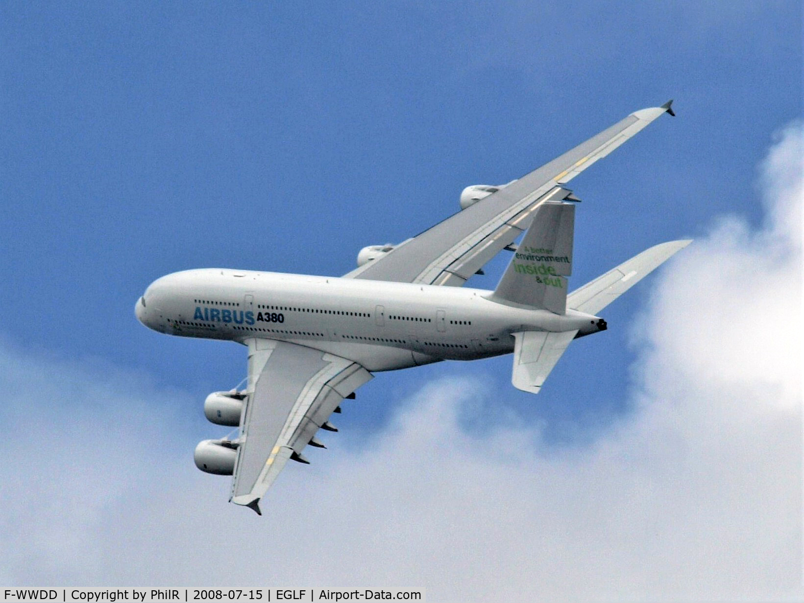 F-WWDD, 2005 Airbus A380-861 C/N 004, 2005 Airbus A380-800 F-WWDD FIA