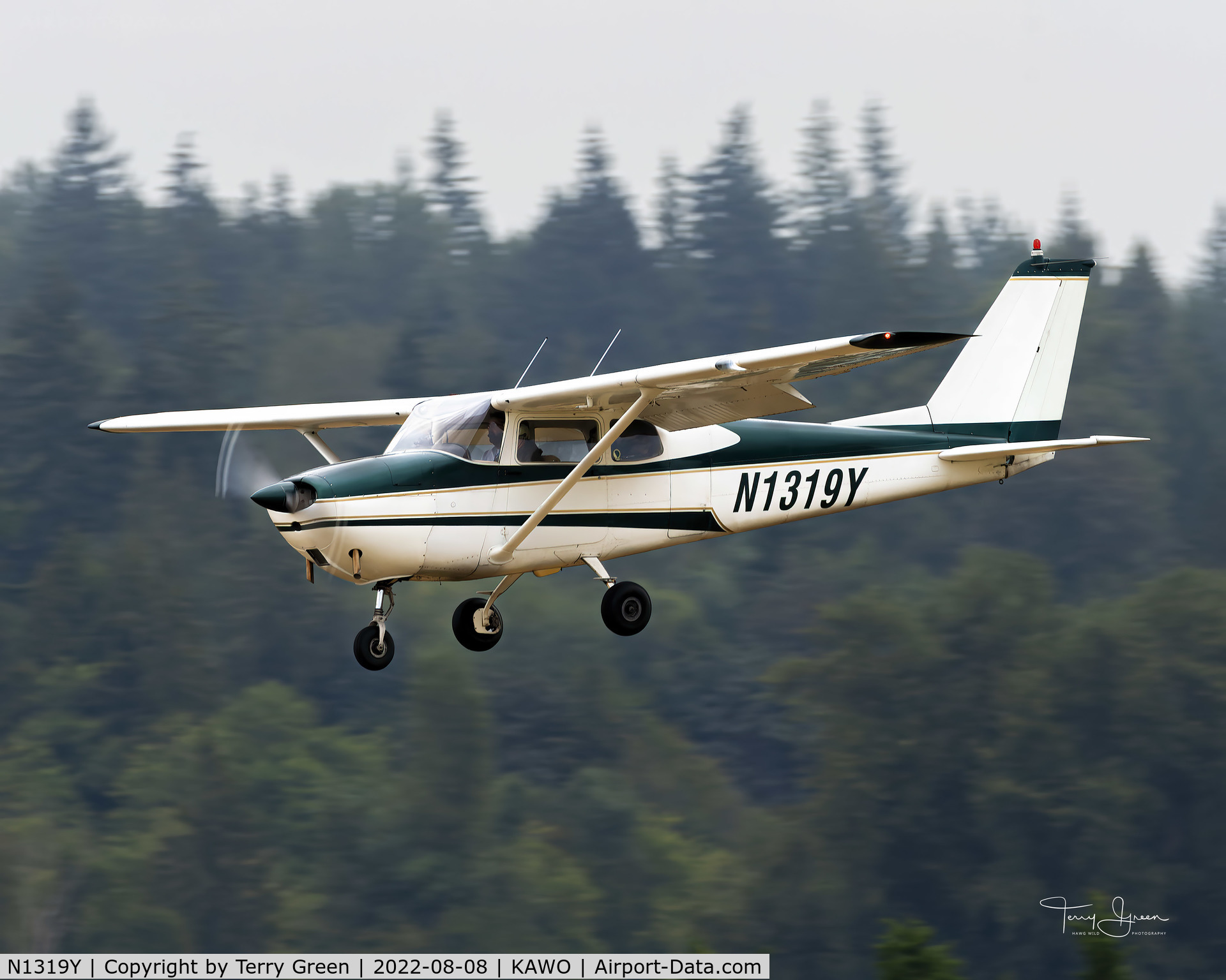 N1319Y, 1961 Cessna 172C C/N 17249019, KAWO