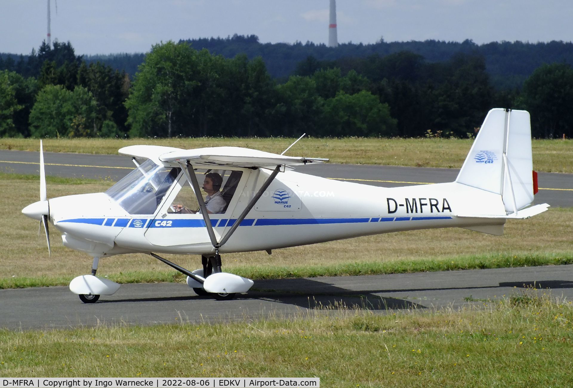 D-MFRA, Comco Ikarus C42B C/N 0059, Comco Ikarus C42B at the Dahlemer-Binz airfield