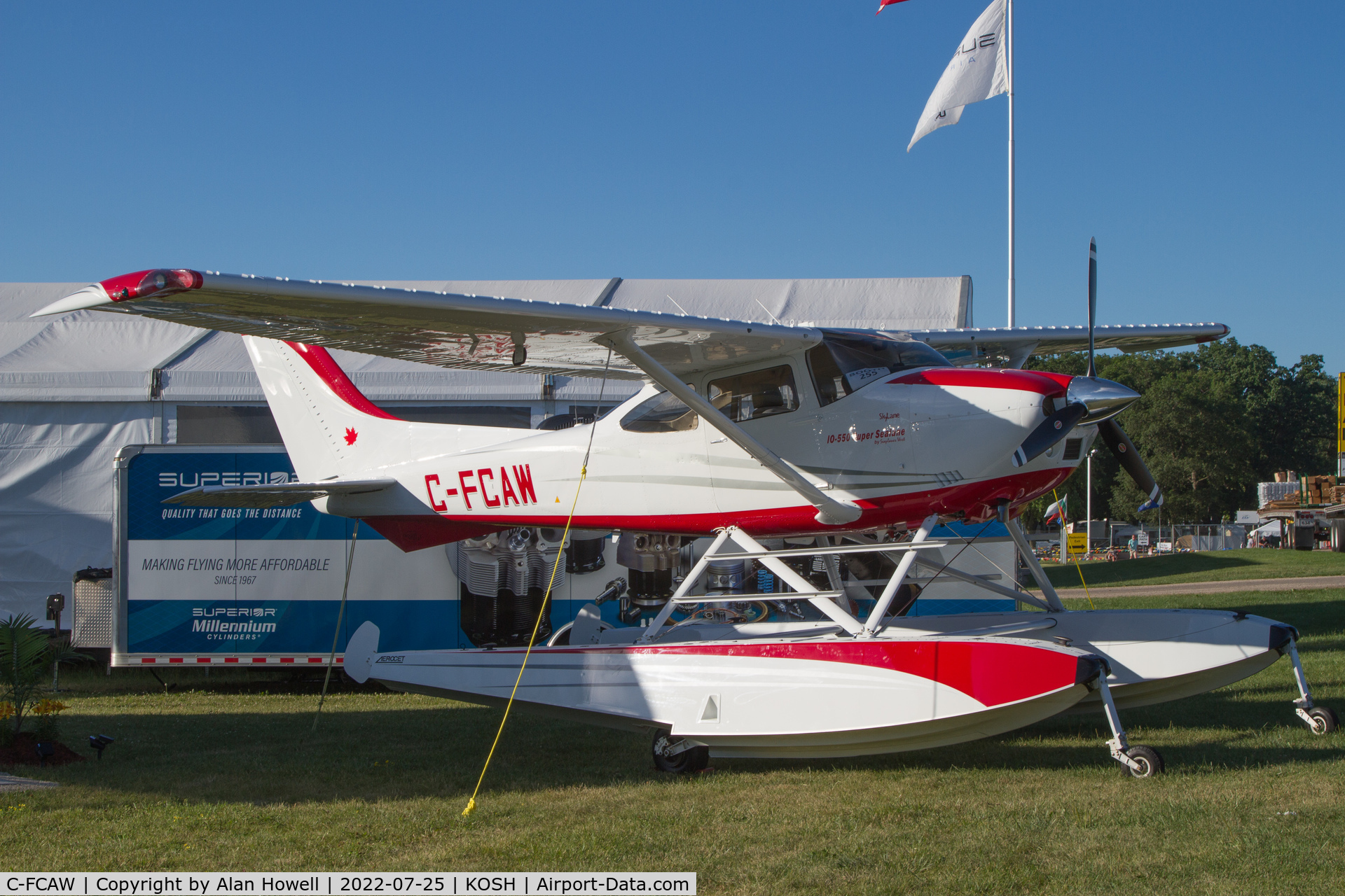 C-FCAW, 1976 Cessna 182P Skylane C/N 18265030, At AirVenture 2022