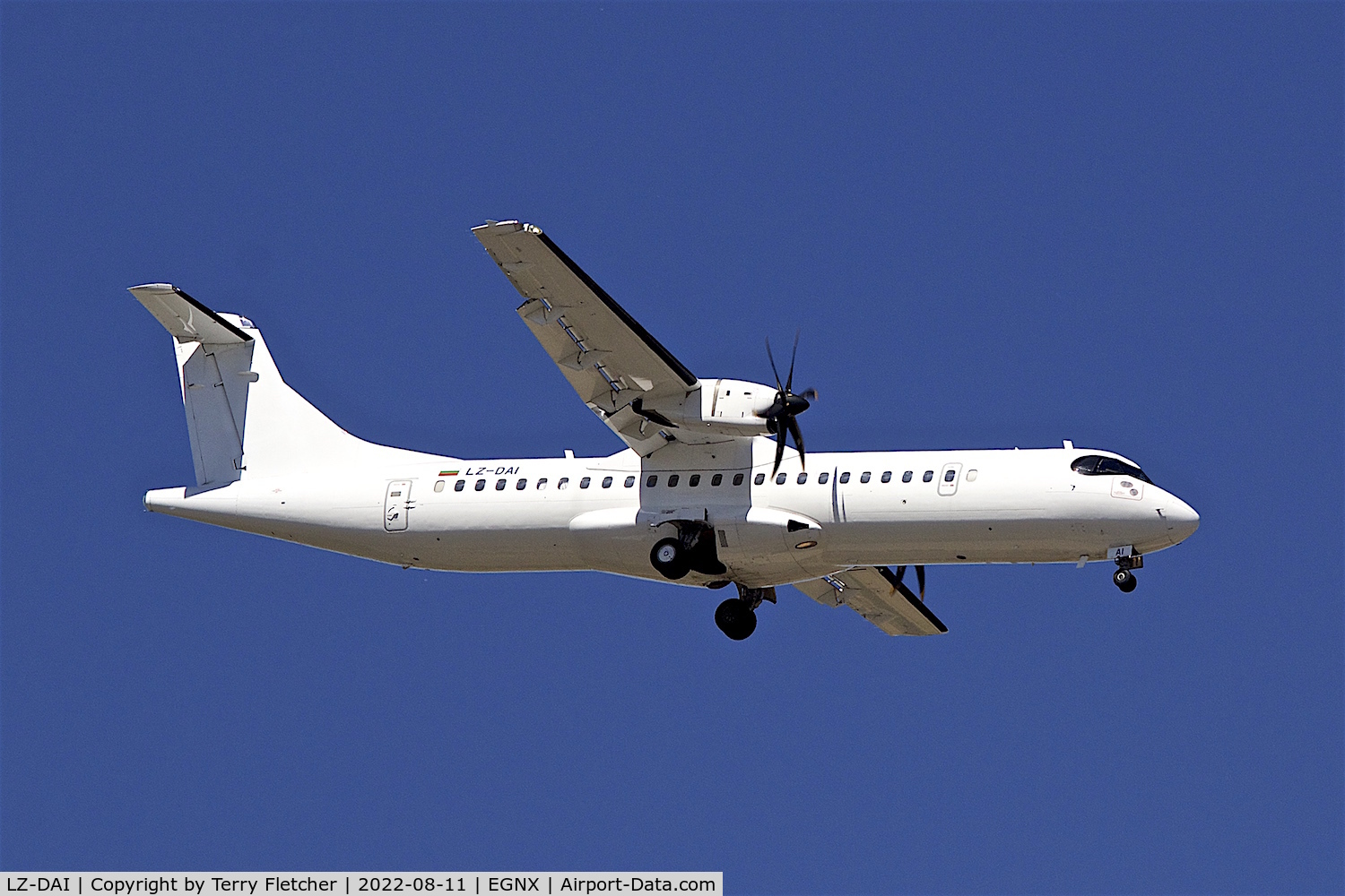 LZ-DAI, 2016 ATR 72-600 (72-212A) C/N 1352, Arriving at East Midlands - due to become S2-STB with Air Astra
