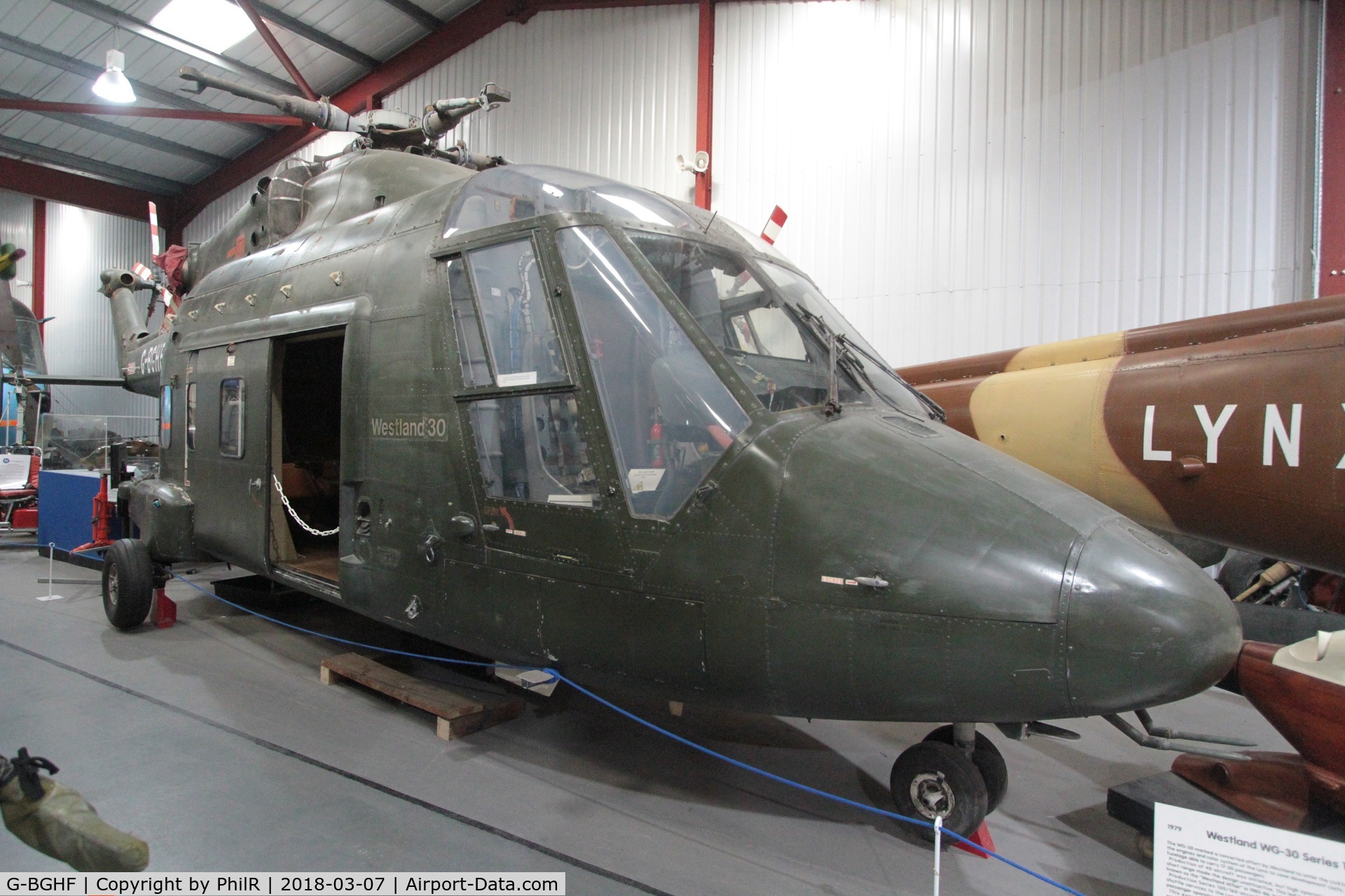 G-BGHF, 1977 Westland WG-30-100-60 C/N WA-001 P, G-BGHF 1977 Westland WG 30-100 Helicopter Museum