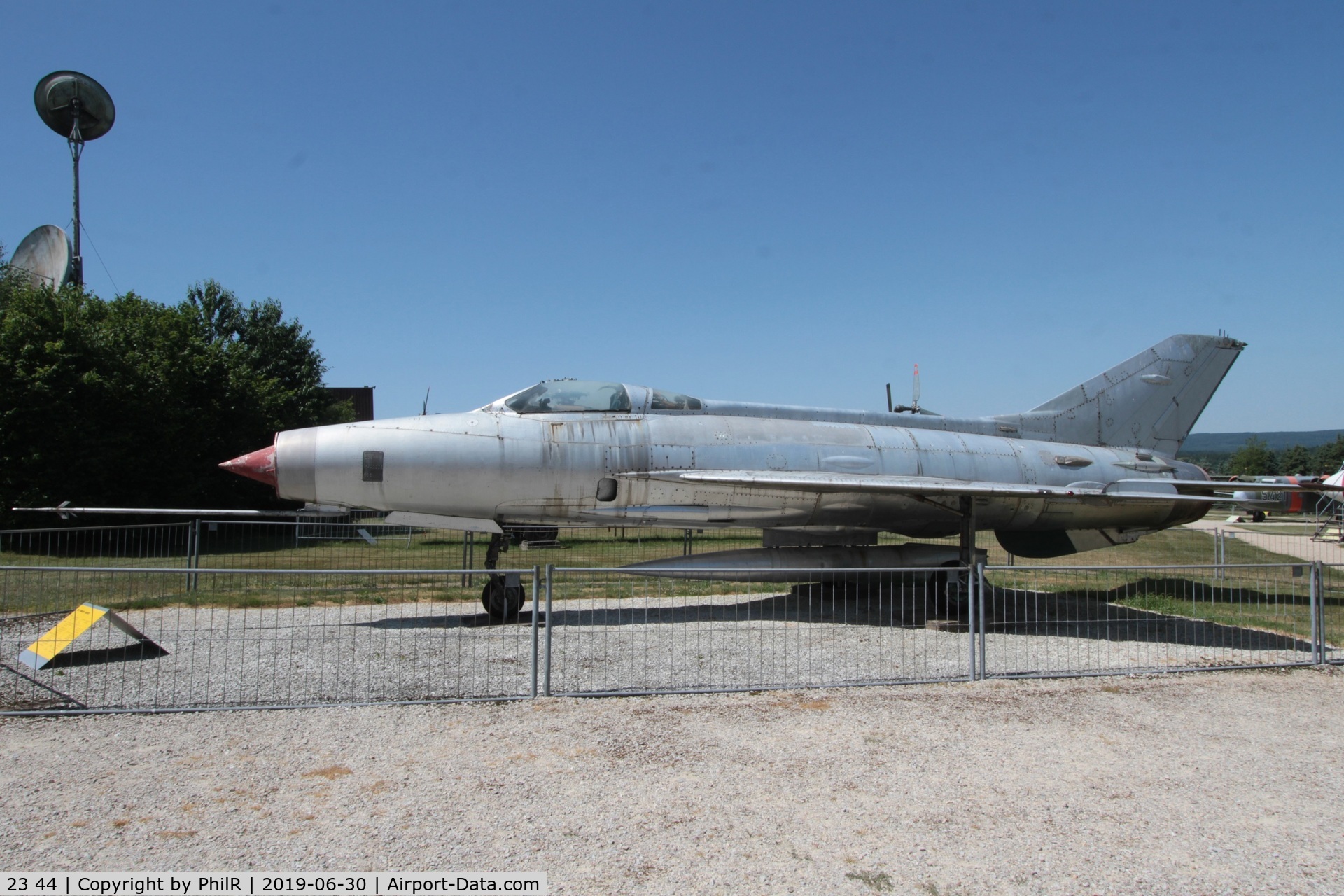 23 44, 1975 Mikoyan-Gurevich MIG-21MF C/N N960 02003, 23+44 (775 NVA) 1975 MiG-21MF GAF ex NVA Hermeskeil