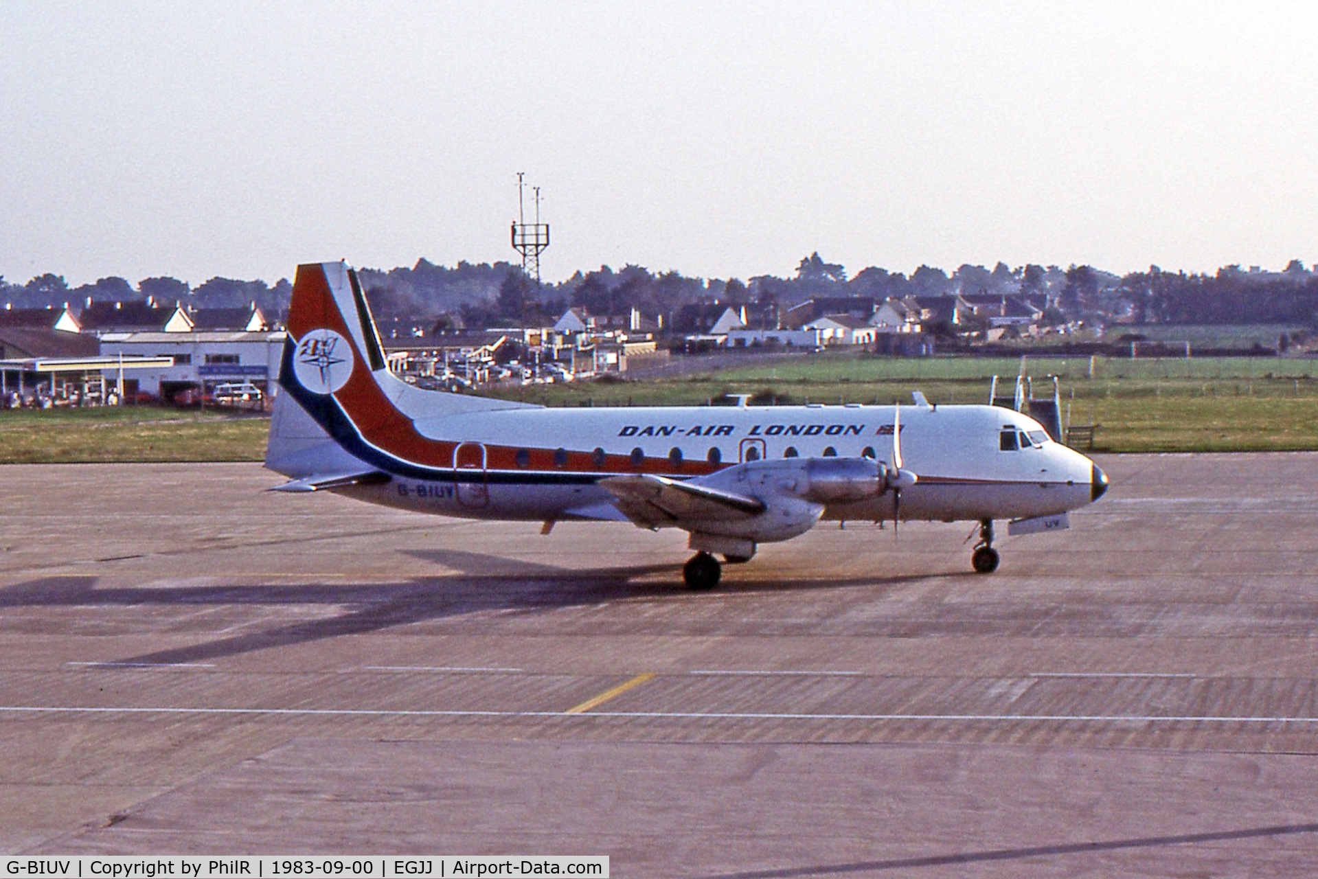 G-BIUV, 1971 Hawker Siddeley HS.748-275 Sr2A SCD C/N 1701, Dan Air 1971 HS748-275 G-BIUY