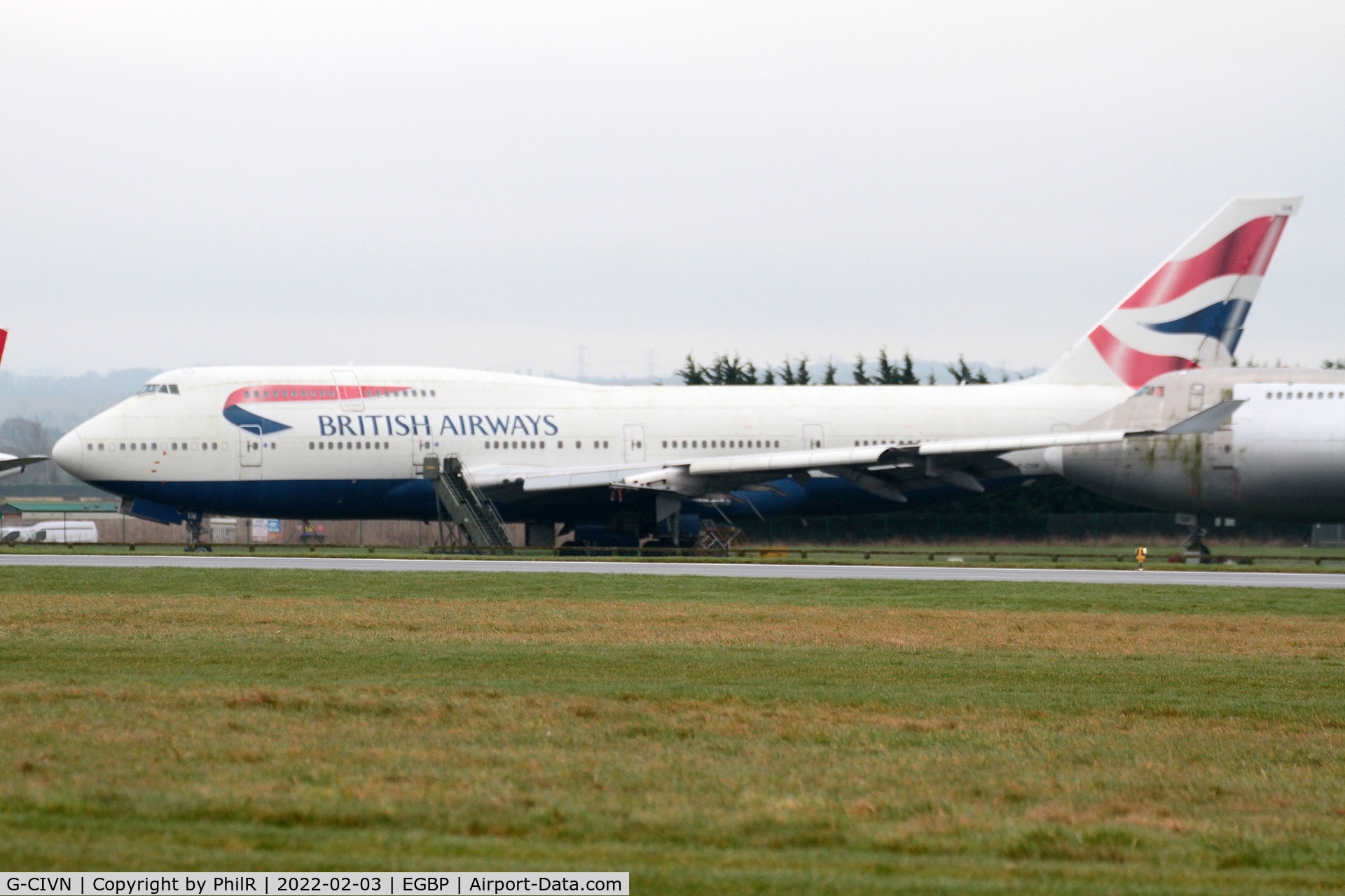 G-CIVN, 1997 Boeing 747-436 C/N 28848, G-CIVN 1997 Boeing 747-400 British Airways Kemble