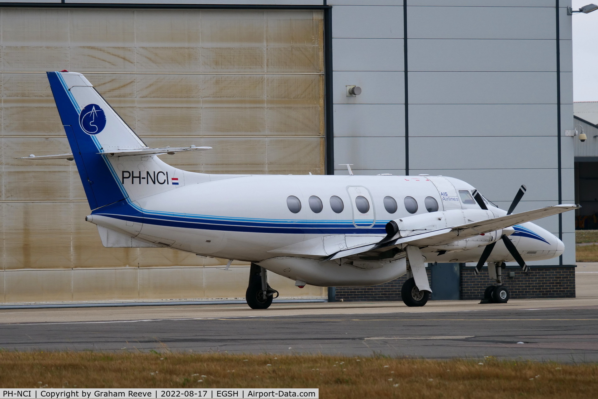 PH-NCI, 1989 British Aerospace BAe-3112 Jetstream 31 C/N 844, Parked at Norwich.