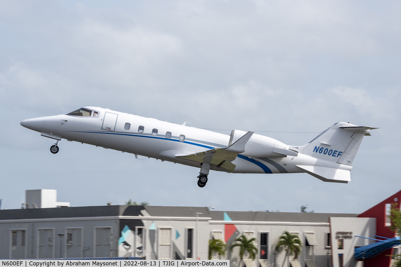 N600EF, 2000 Learjet 60 C/N 182, New aircraft on data base