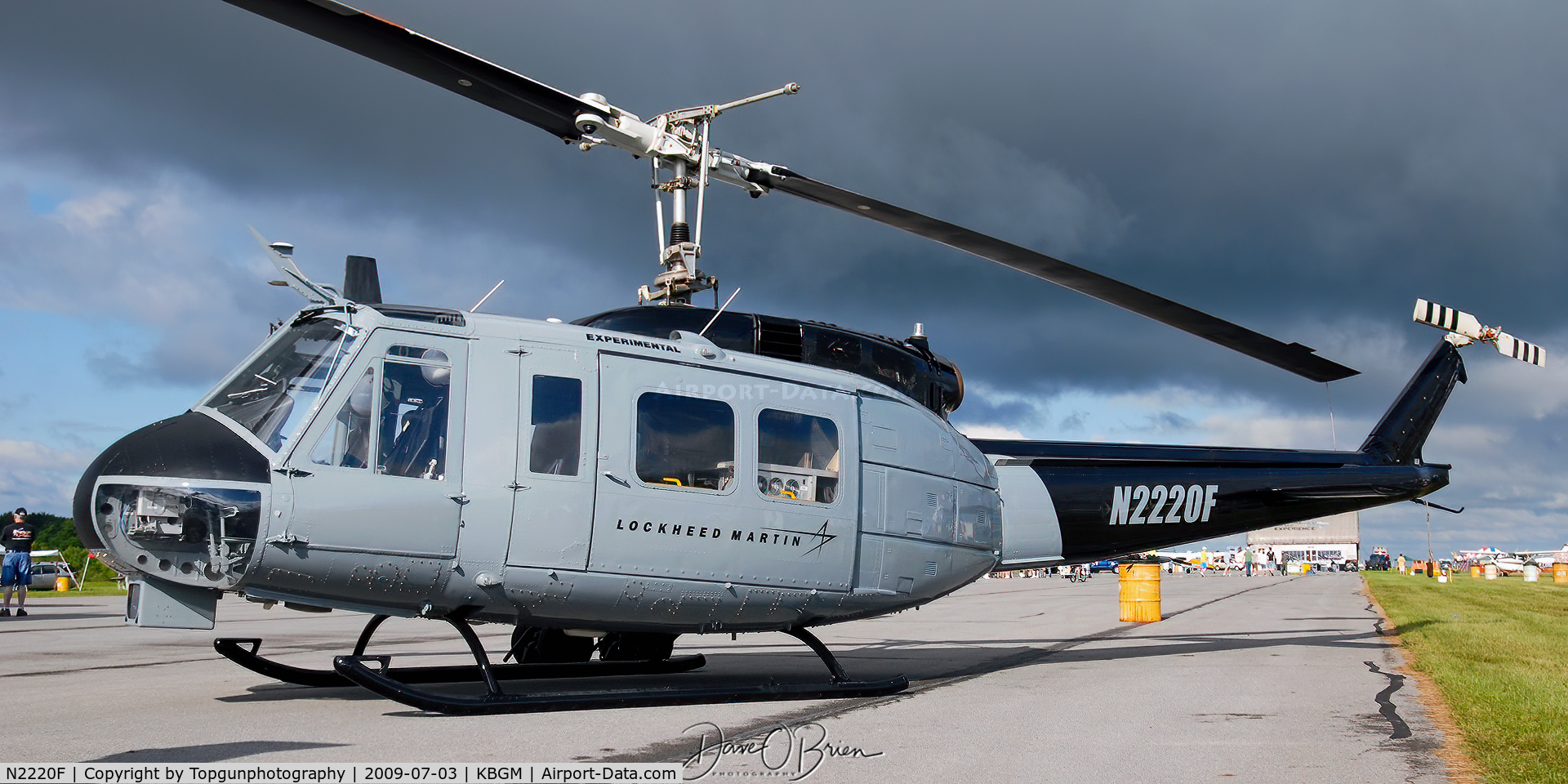 N2220F, 1963 Bell UH-1H Iroquois C/N 4155 (63-12959), static display