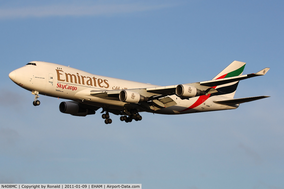 N408MC, 1998 Boeing 747-47UF C/N 29261, at spl