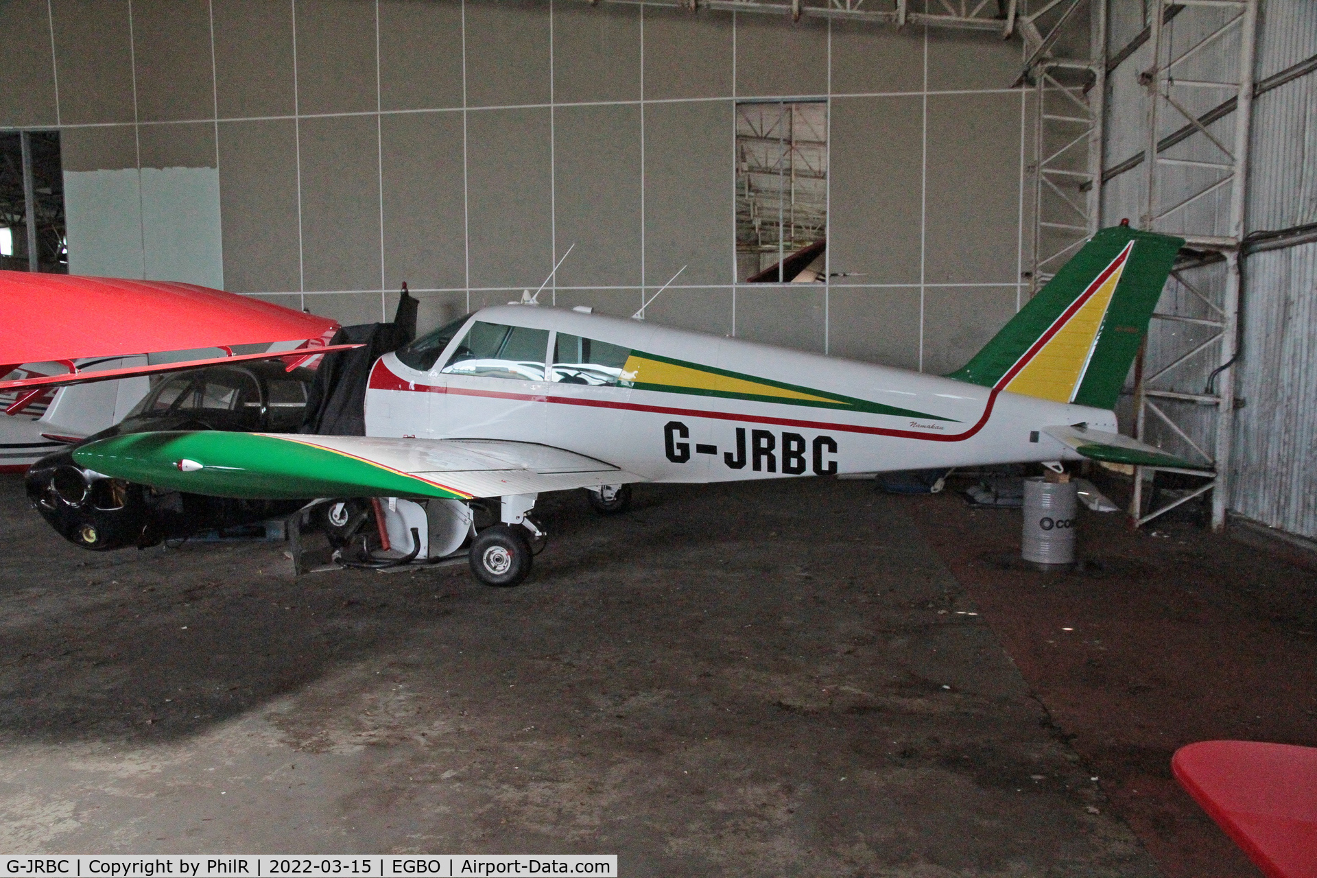 G-JRBC, 1965 Piper PA-28-140 Cherokee C/N 28-20693, G-JRBC 1965 Piper Pa-28 Cherokee Halfpenny Green