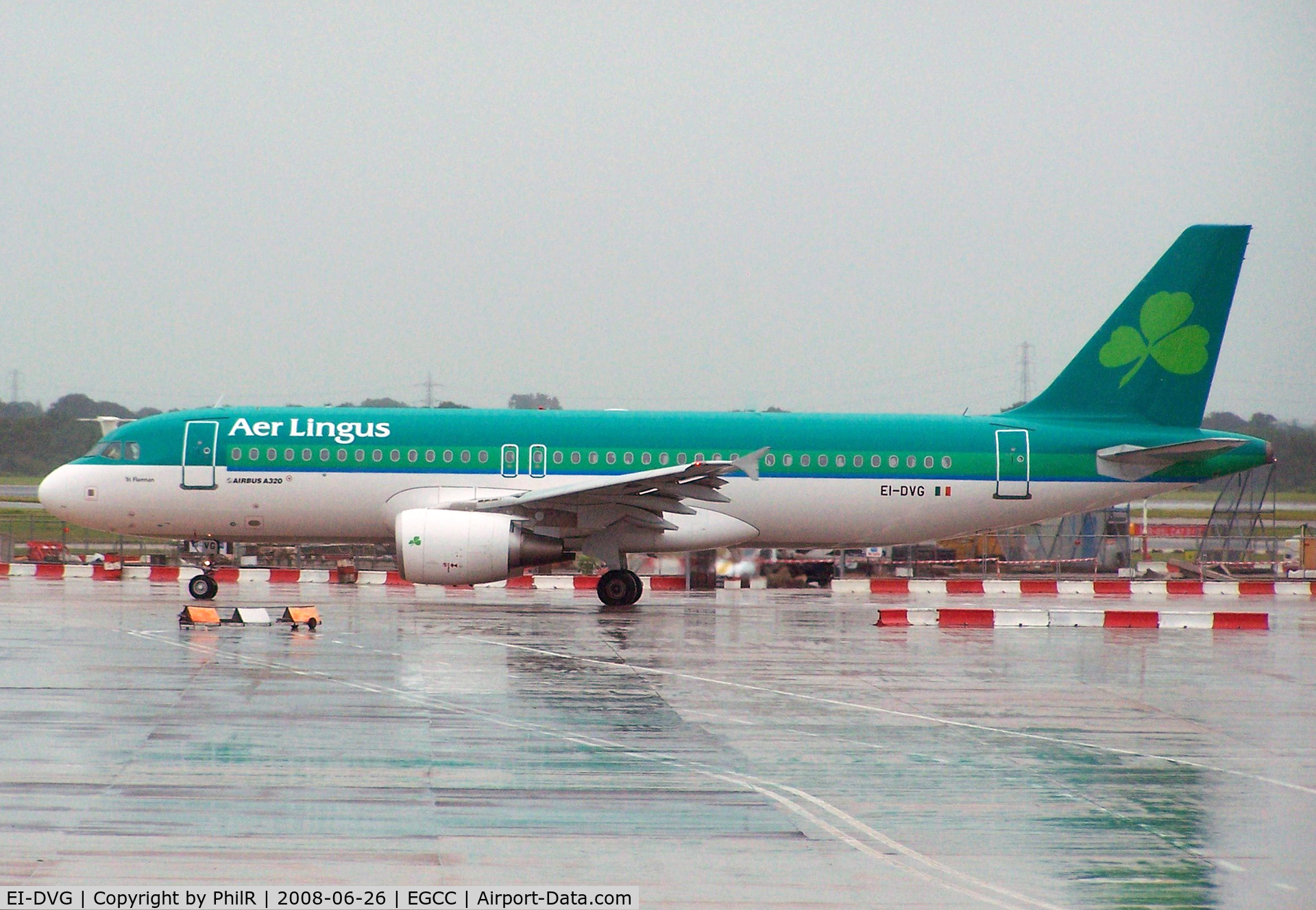 EI-DVG, 2007 Airbus A320-214 C/N 3318, EI-DVG 2007 Airbus A320-200 Aer Lingus MAN