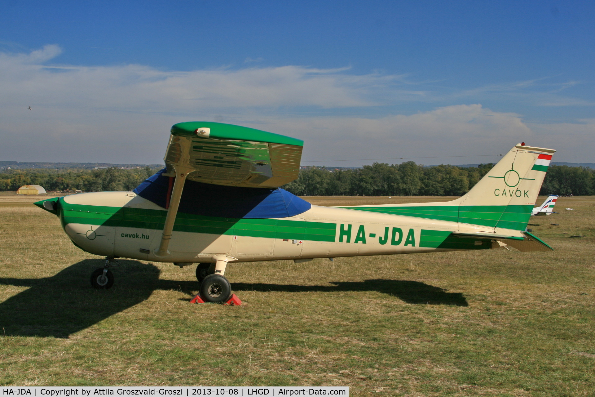 HA-JDA, Cessna 172M C/N 17264977, LHGD - Gödöllö Airport, Hungary