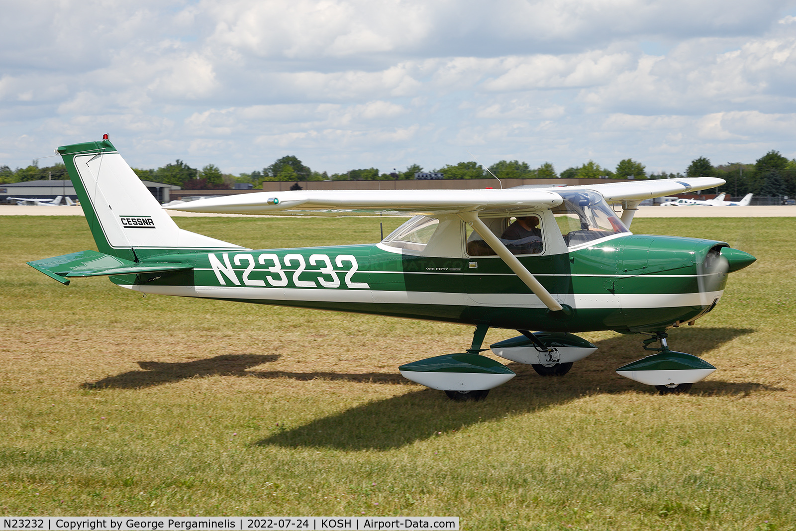 N23232, 1968 Cessna 150H C/N 15068812, Oshkosh 2022.