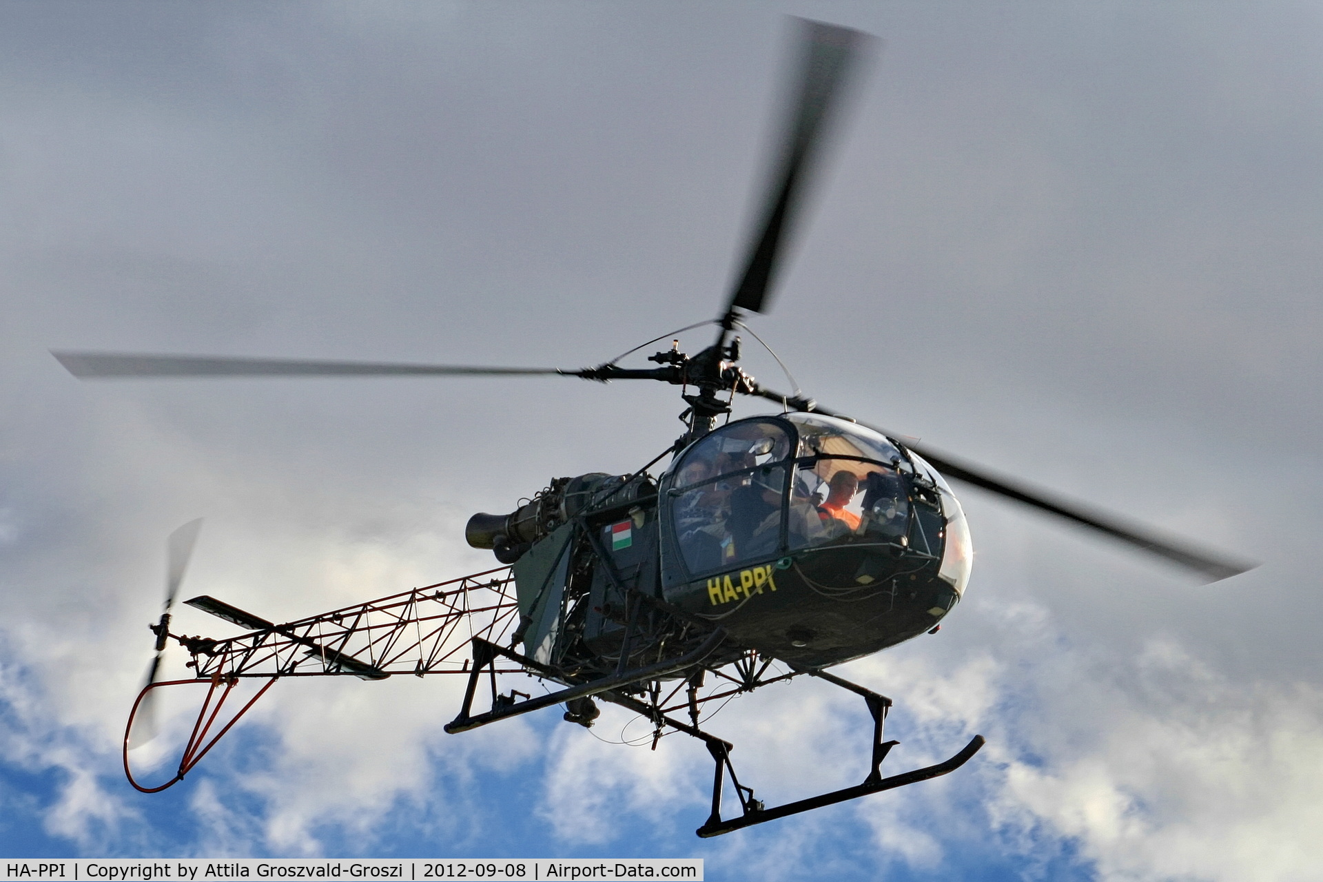 HA-PPI, 1964 Sud Aviation SA-318C Alouette II Astazou C/N 1944-C575, Gárdony, Off Airport, Hungary