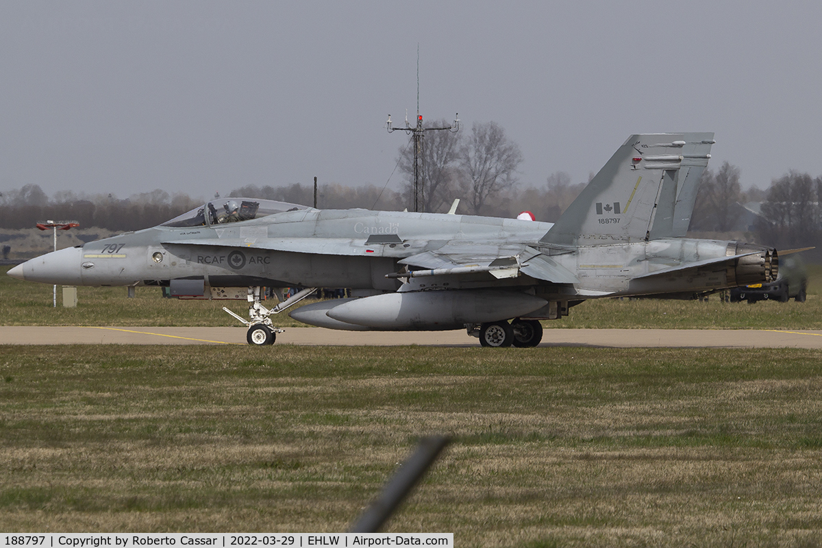 188797, 1987 McDonnell Douglas CF-188A Hornet C/N 0661/A540, Frisian Flag 2022