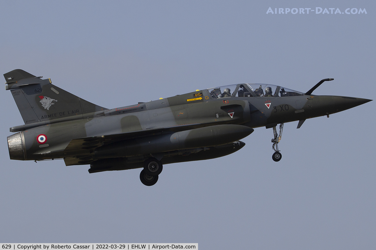 629, Dassault Mirage 2000D C/N 431, Frisian Flag 2022