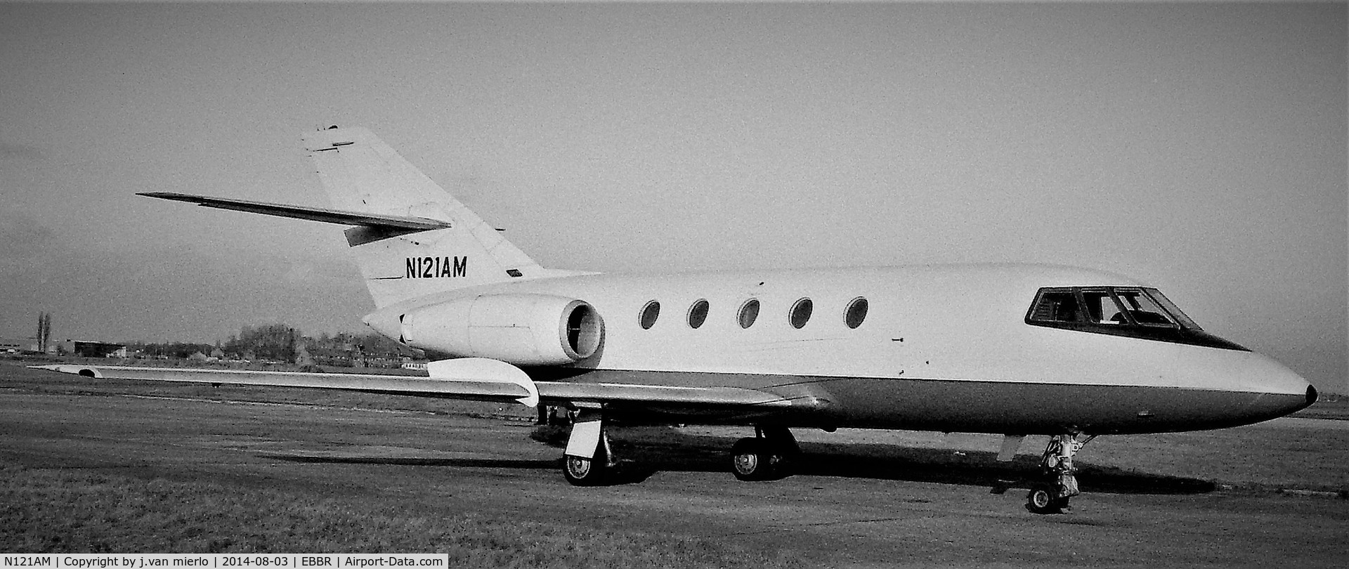 N121AM, 1974 Dassault Falcon (Mystere) 20E C/N 310, Belgium