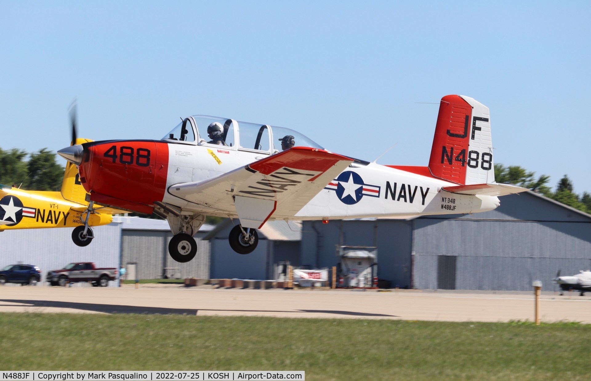 N488JF, 1953 Beech T-34A (A45) Mentor Mentor C/N G-298, Beech T-34A