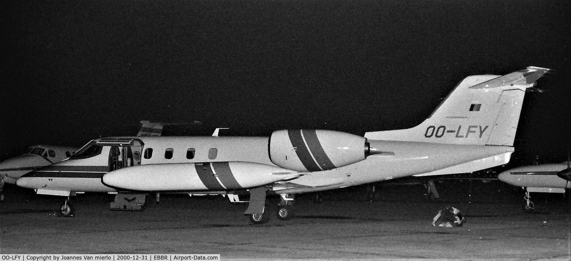 OO-LFY, 1978 Gates Learjet 35A C/N 35A-200, Brussels'GA