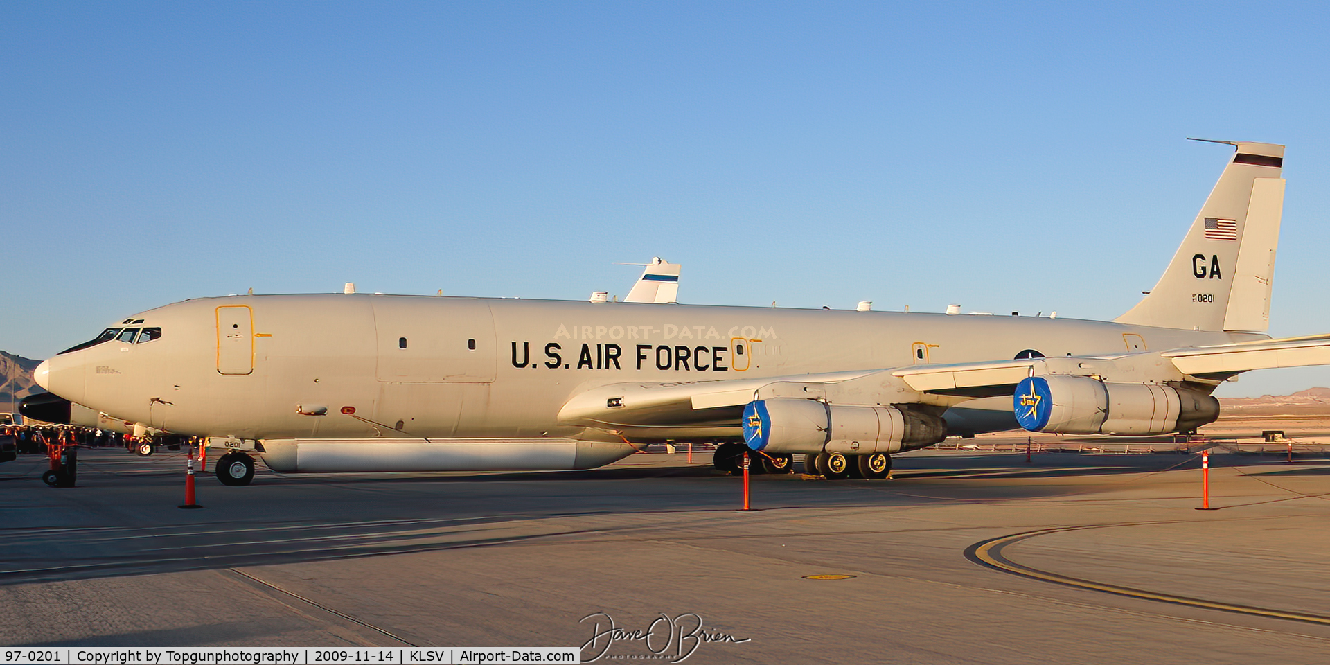 97-0201, Northrop Grumman E-8C J-STARS C/N P-13, Aviation Nation Static 09