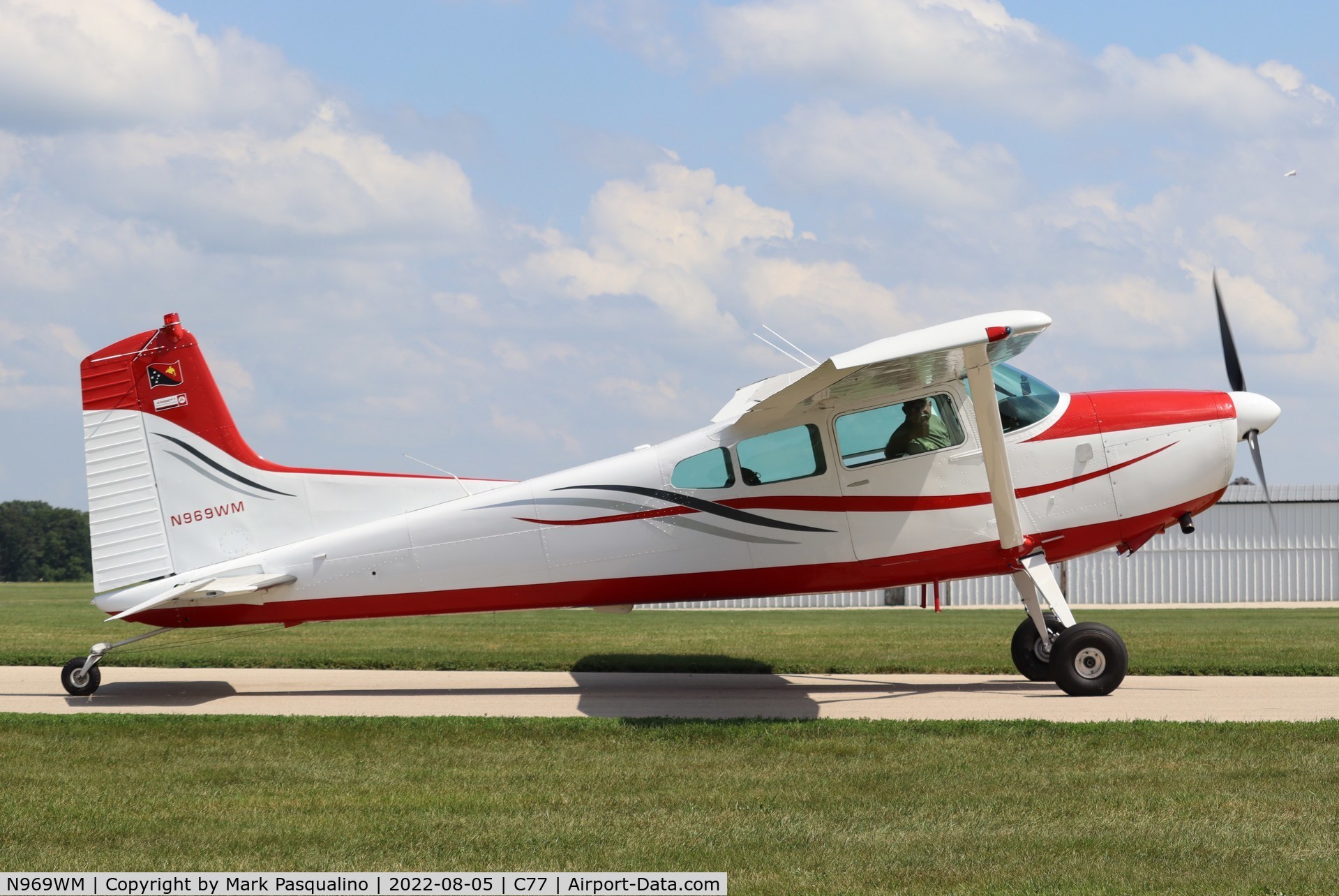 N969WM, Cessna 185A Skywagon C/N 1850506, Cessna 185A