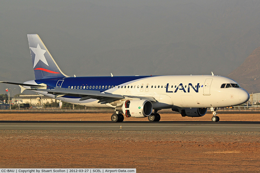 CC-BAU, 2011 Airbus A320-214 C/N 4943, LAN Airlines