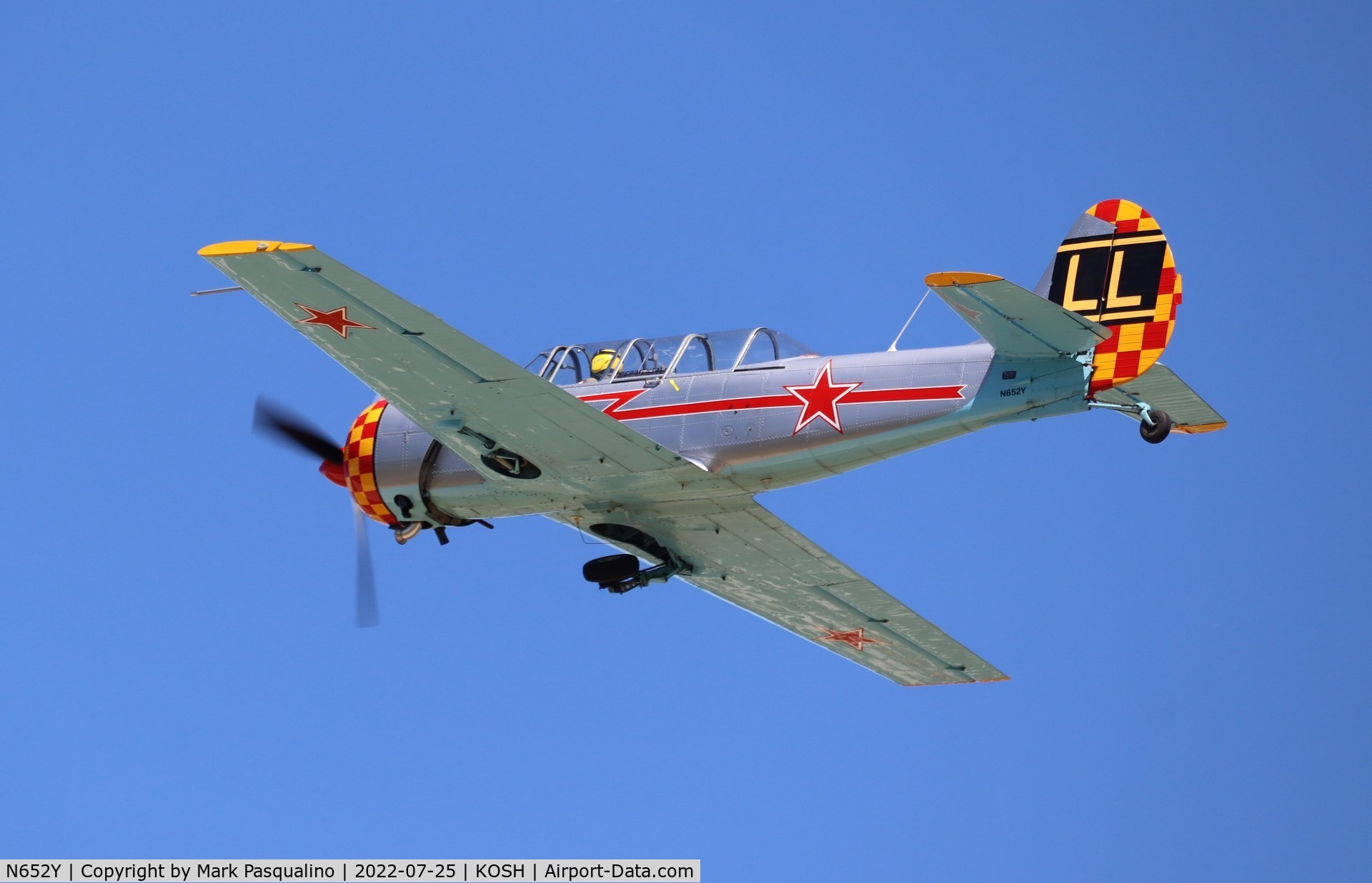 N652Y, 2004 Yakovlev (Aerostar) Yak-52TW C/N 0412510, Yak-52TW