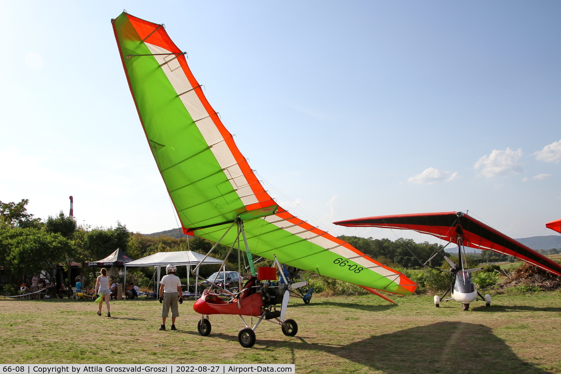 66-08, 1991 Halley Apollo CX-M/Racer GT C/N 050599/MZ 112/91, Dunabogdány - AeroGlobus Airfield, Hungary