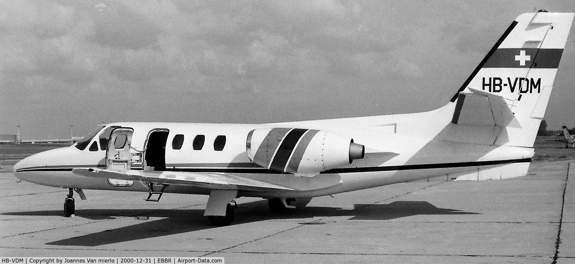 HB-VDM, 1973 Cessna 500 Citation 1 C/N 500-0126, Brussels