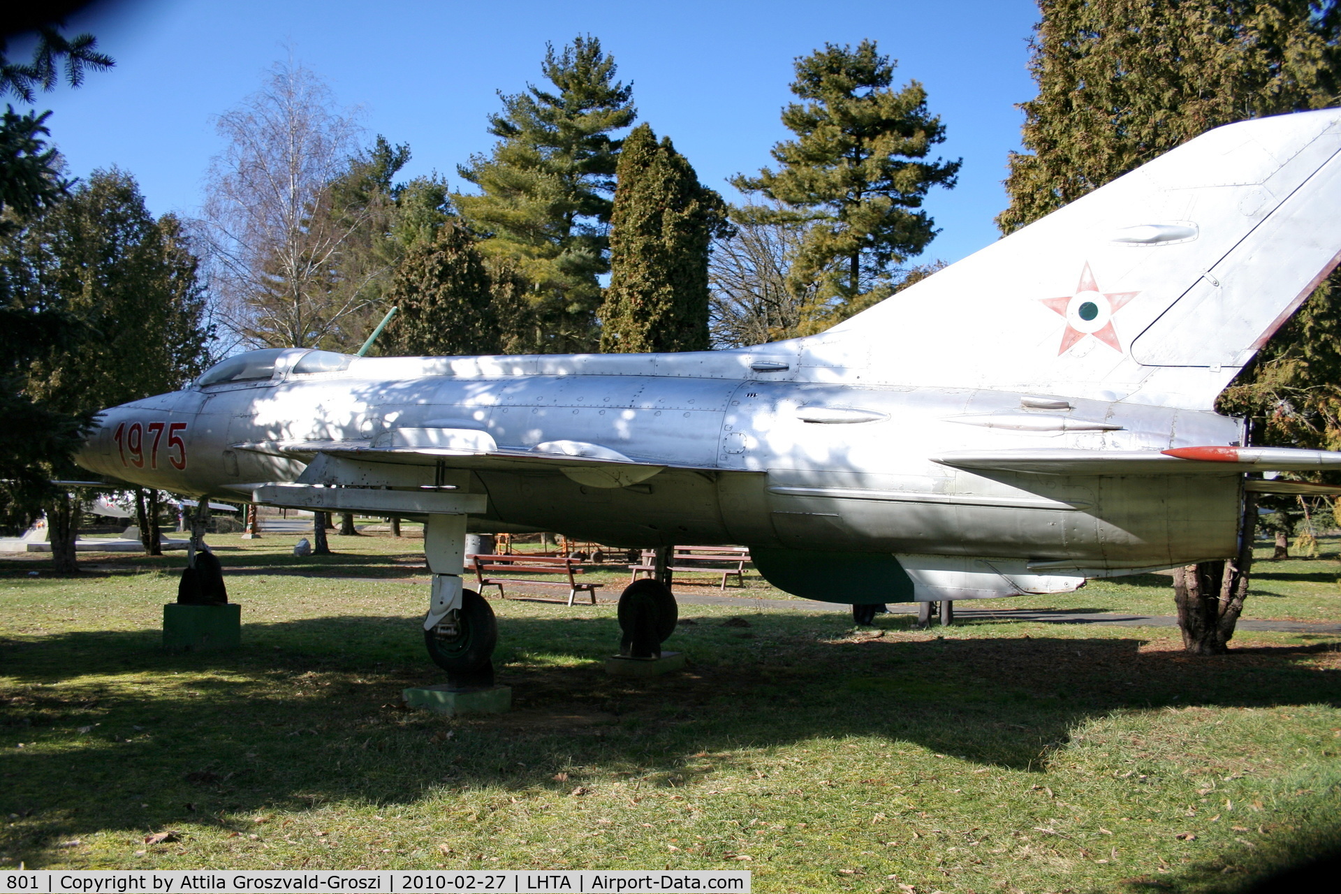 801, Mikoyan-Gurevich MiG-21F-13 C/N 741801, LHTA - Taszár Air Base, Hungary
