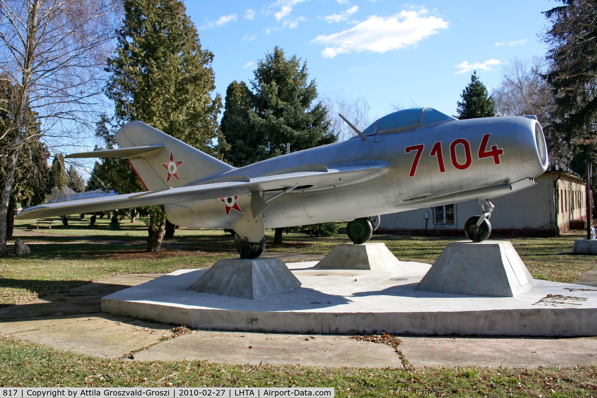 817, Mikoyan-Gurevich MiG-15bis C/N 31530817, LHTA - Taszár Air Base, Hungary