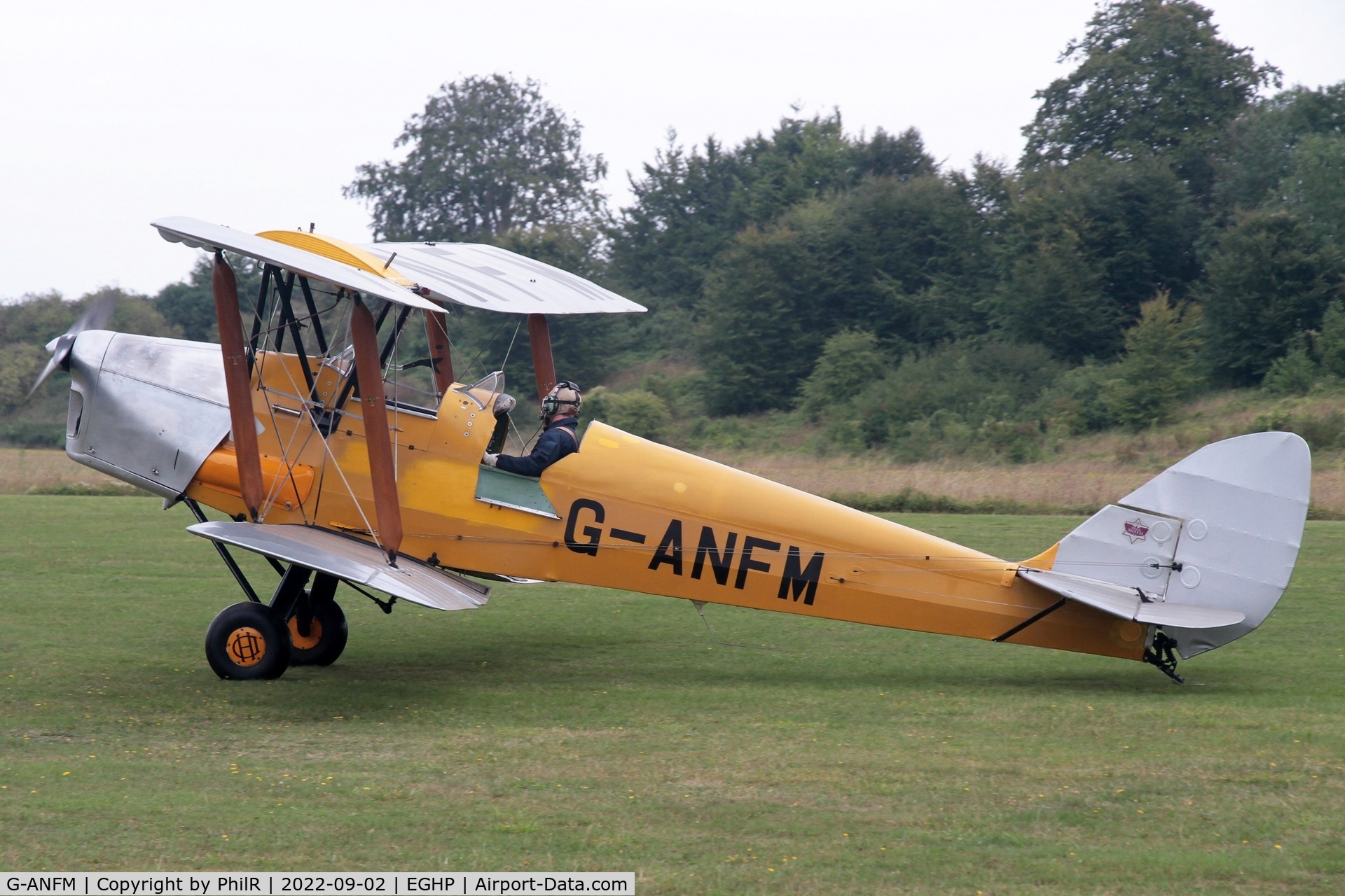 G-ANFM, 1941 De Havilland DH-82A Tiger Moth II C/N 83604, G-ANFM 1940 DH82A Tiger Moth LAA Rally Popham