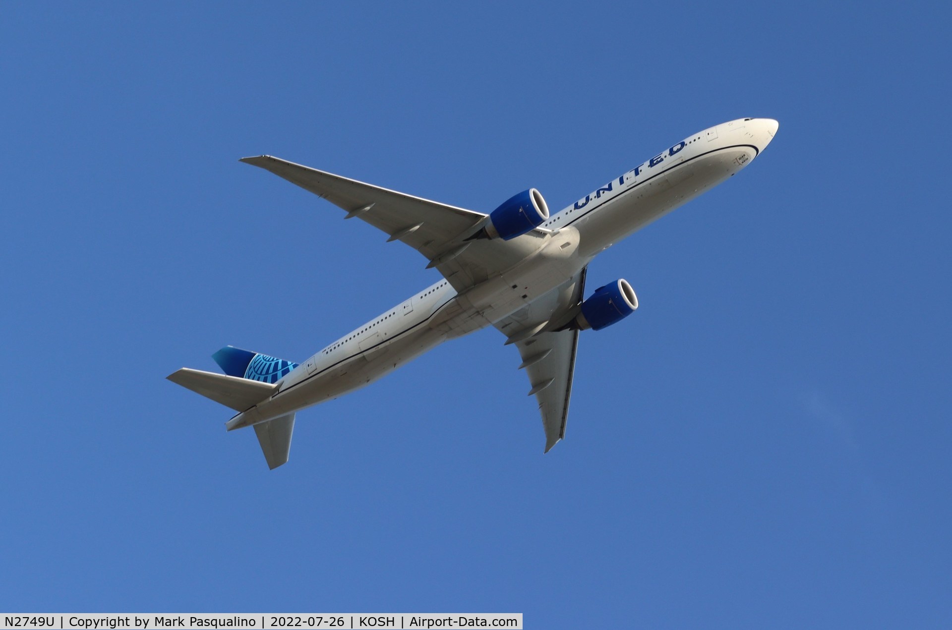 N2749U, 2019 Boeing 777-300/ER C/N 66589, Boeing 777-322ER