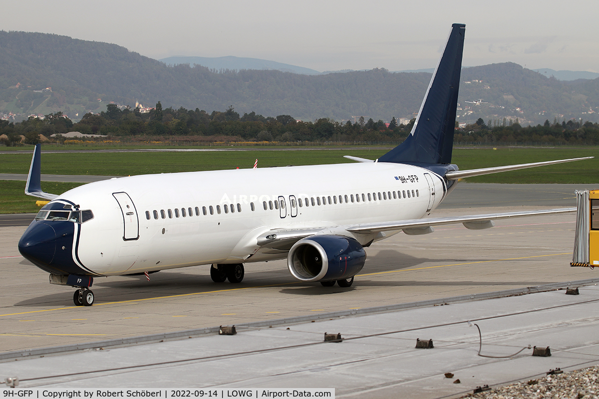 9H-GFP, 1999 Boeing 737-89L C/N 29878, 9H-GFP @ LOWG 2022