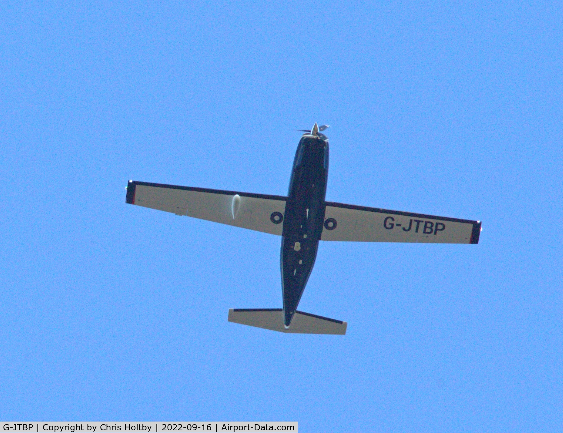 G-JTBP, 2018 Piper PA-46-350p Malibu Mirage C/N 4636724, Over Potters Bar, Herts