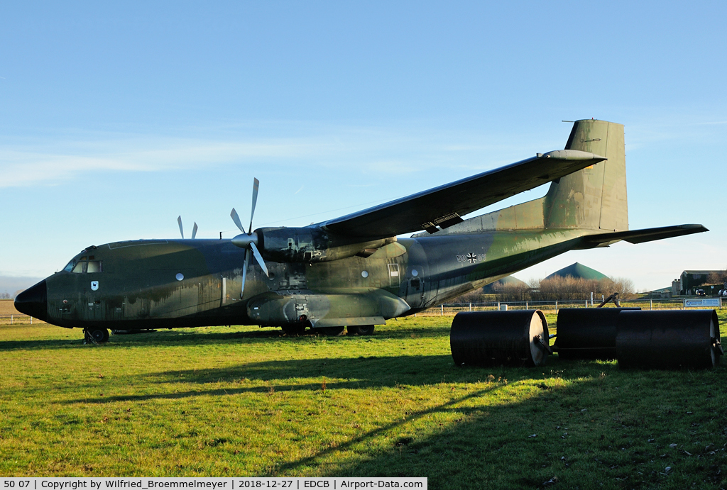 50 07, Transall C-160D C/N D7, Shown at Ballenstedt Airfield (Germany - Saxony-Anhalt).