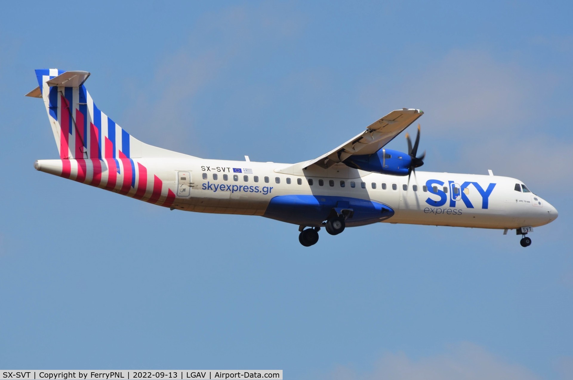SX-SVT, 2020 ATR 72-600 C/N 1657, Arrival of Sky Express ATR72