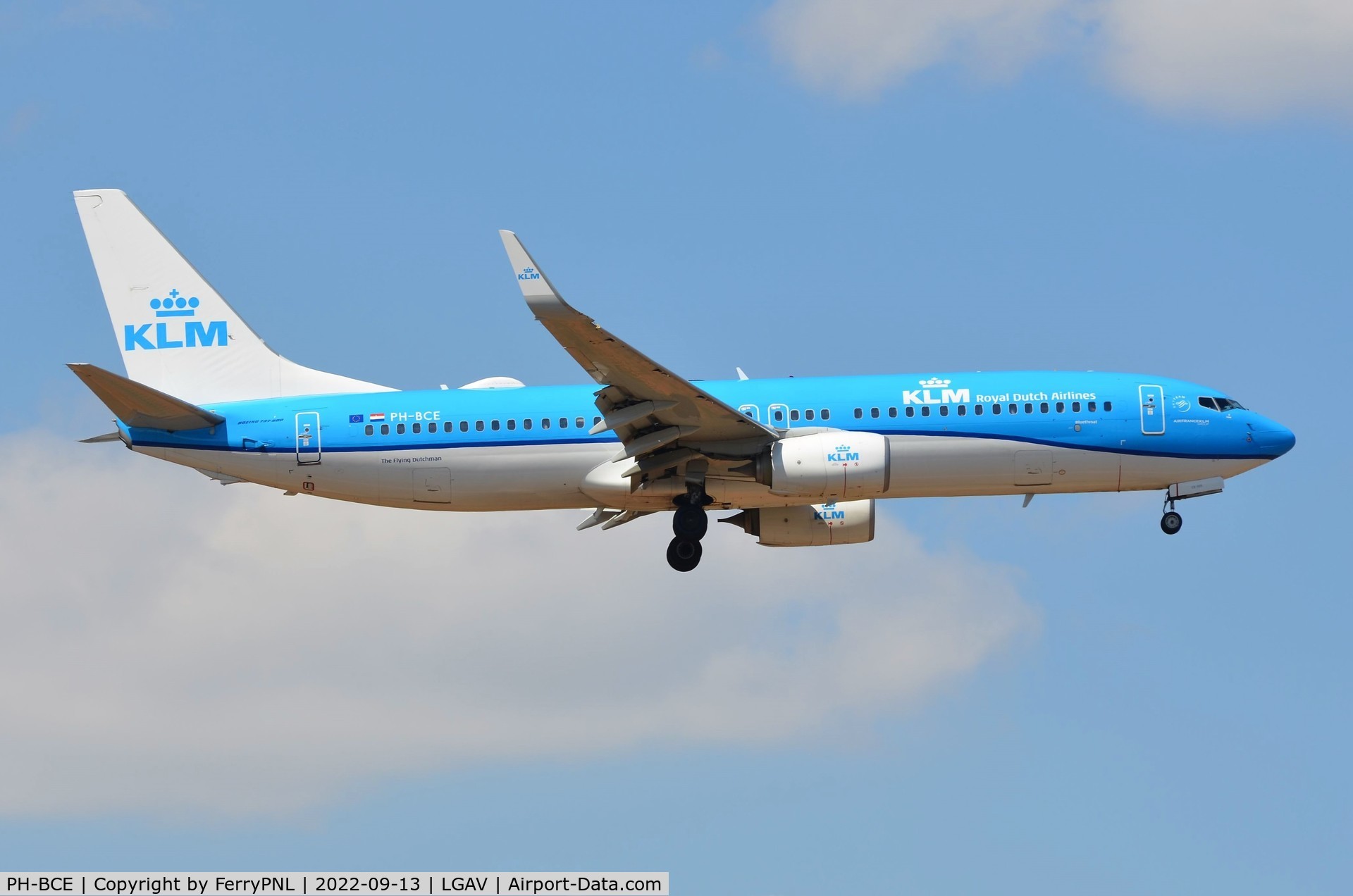 PH-BCE, 2014 Boeing 737-8K2 C/N 42151, KLM B738 arriving from AMS