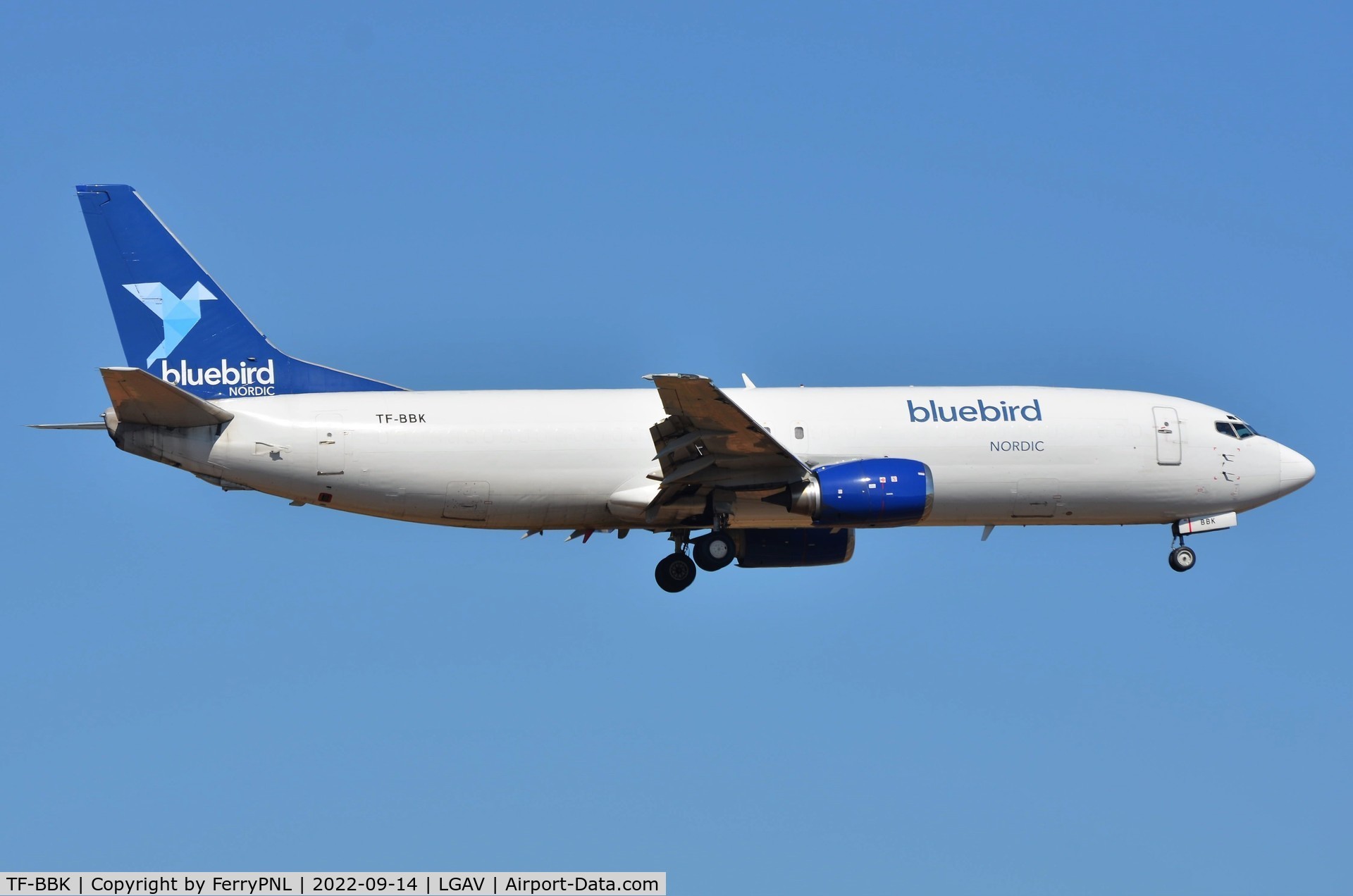 TF-BBK, 1994 Boeing 737-4Q8/F C/N 26302, Arrival of Bluebird Nordic B734F
