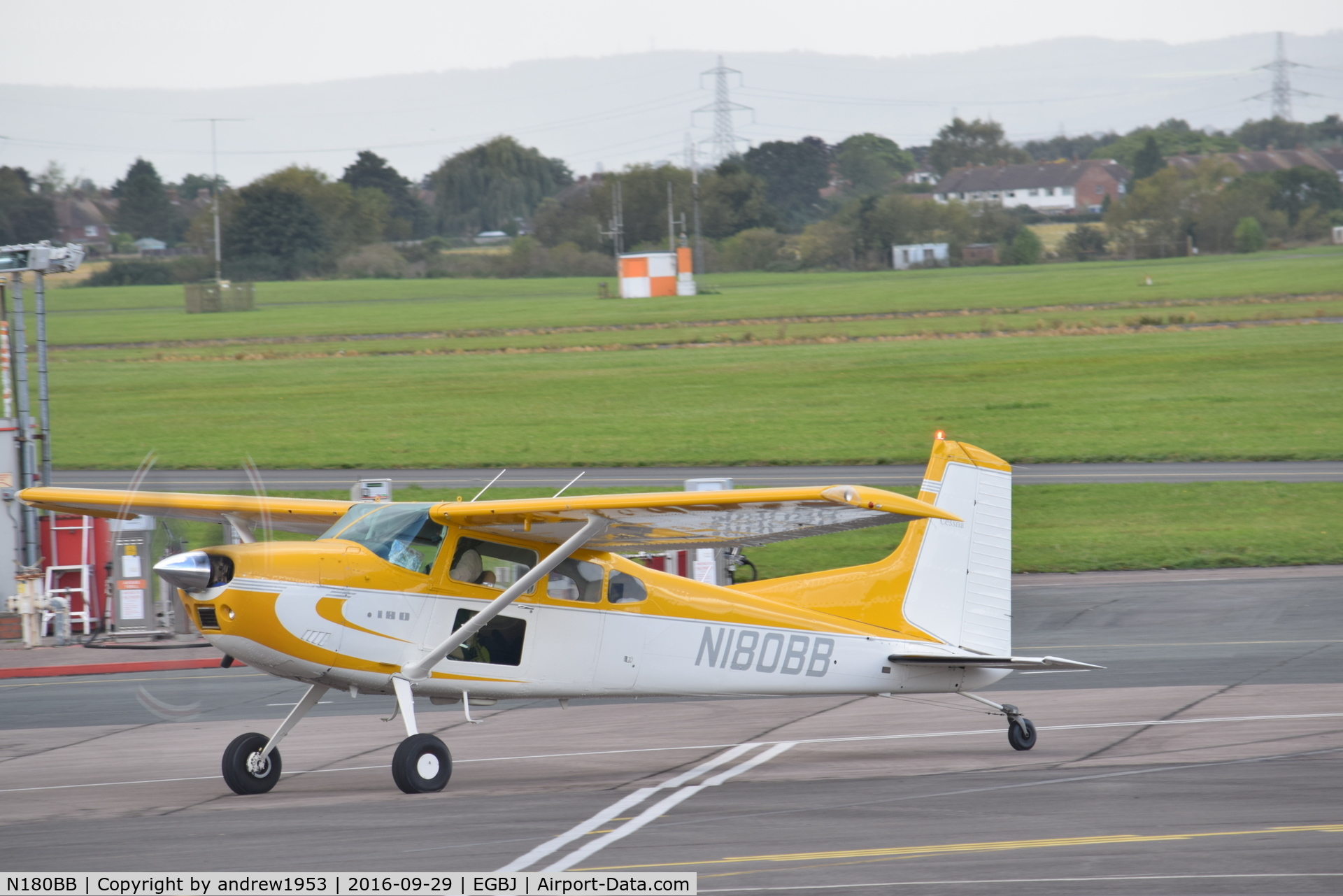 N180BB, 1979 Cessna 180K Skywagon C/N 18053103, N180BB at Gloucestershire Airport.